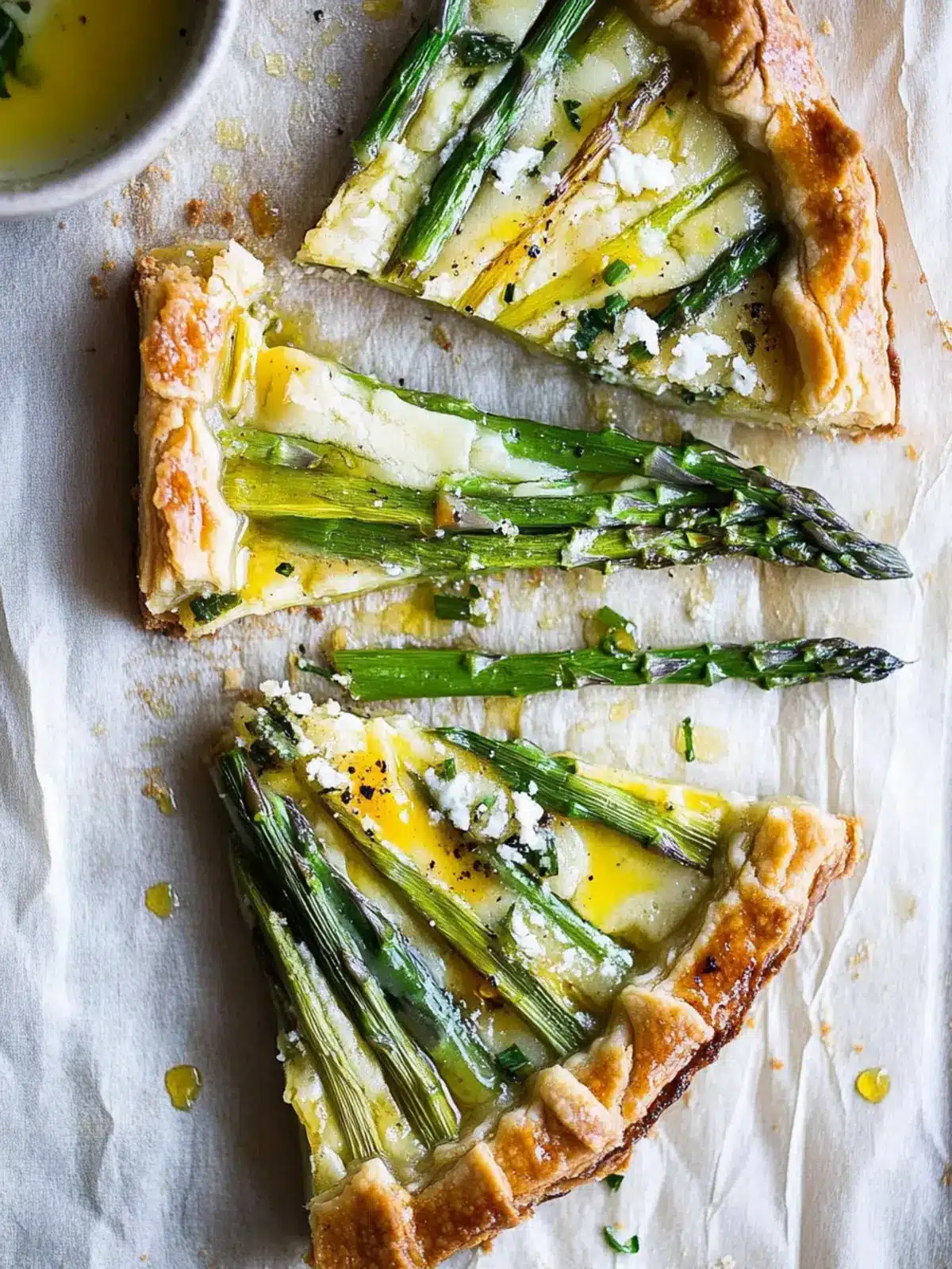 Irresistible Asparagus Tart with Honey Mustard Sauce Delight 4 Asparagus Tart with Honey Mustard Sauce