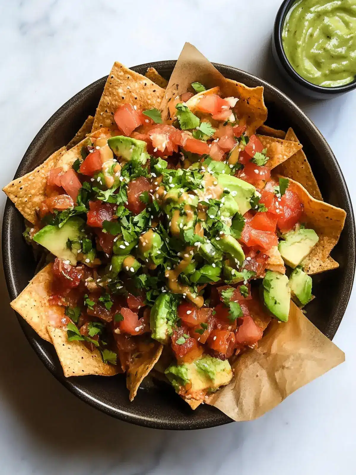 Poke Nachos with Spicy Tuna: A Flavor Explosion You Need! 2 Poke Nachos with Spicy Tuna