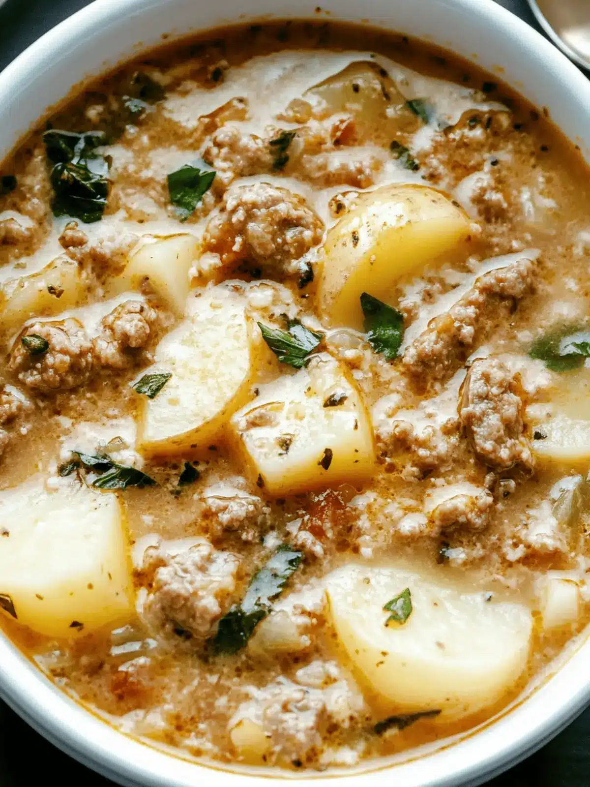 Warm Up with Cozy Italian Sausage and Potato Soup Recipe 4 Cozy Italian Sausage and Potato Soup