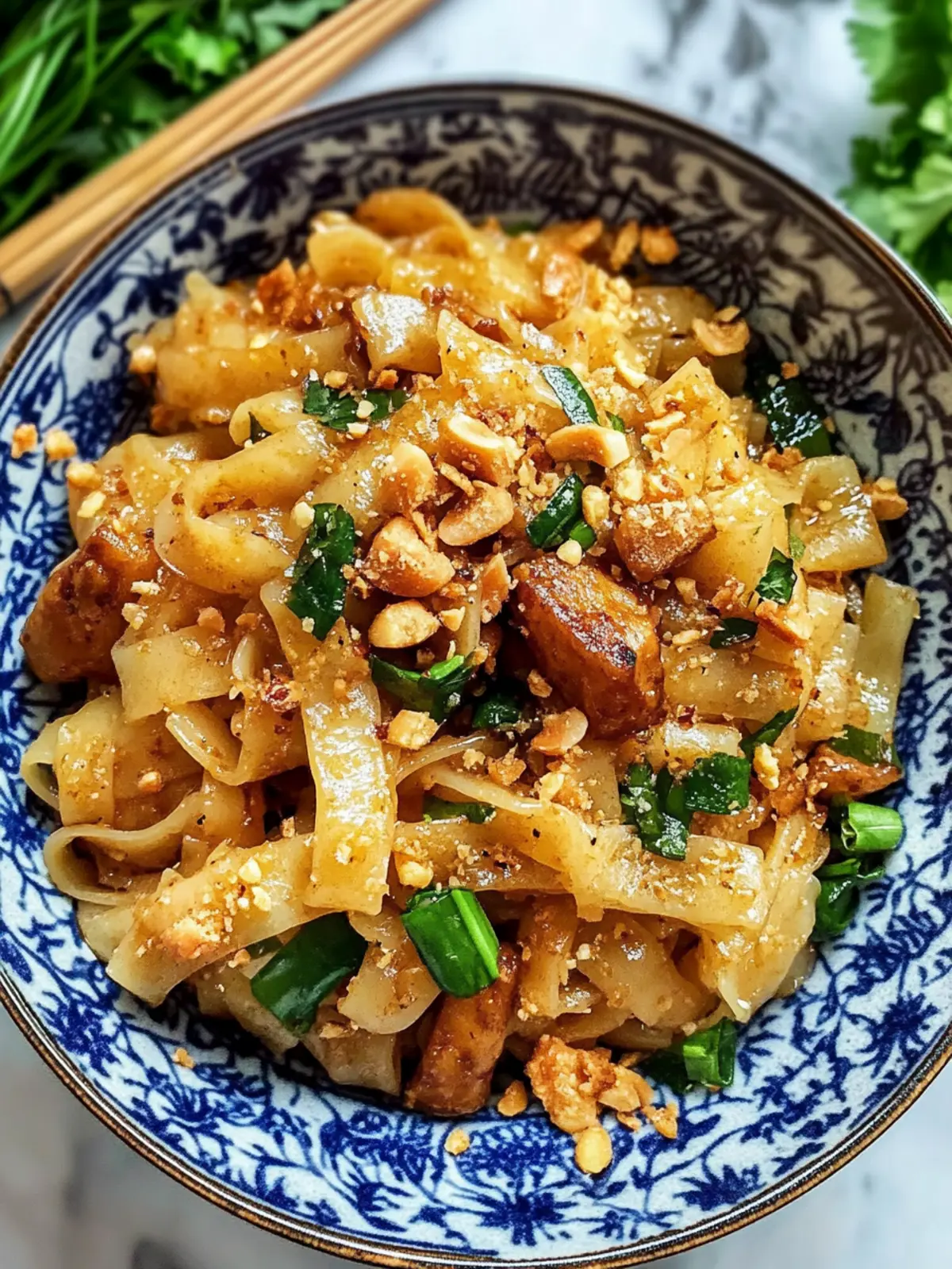 Savor Thai Cry Baby Noodles Recipe (Pad Ngor Ngae) in 30 Minutes 4 Thai Cry Baby Noodles Recipe (Pad Ngor Ngae)