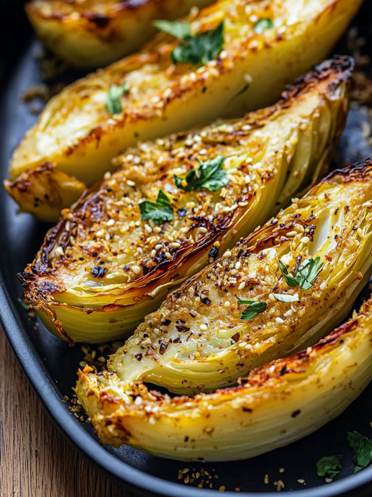 Miso Butter Roasted Cabbage Wedges: A Flavorful Twist 3 Miso Butter Roasted Cabbage Wedges