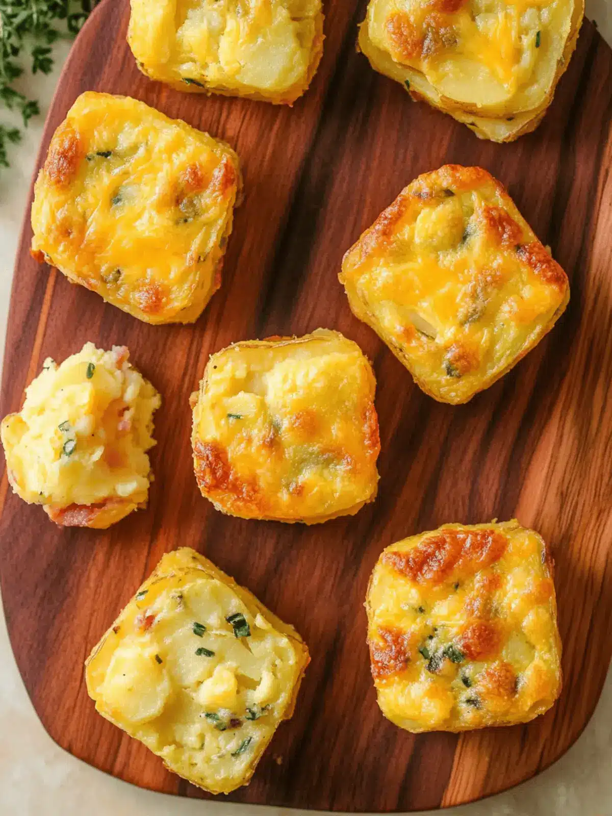 Delicious Potato Cheddar Chive Bakes Your Taste Buds Will Love 2 Potato Cheddar Chive Bakes (Starbucks Copycat)