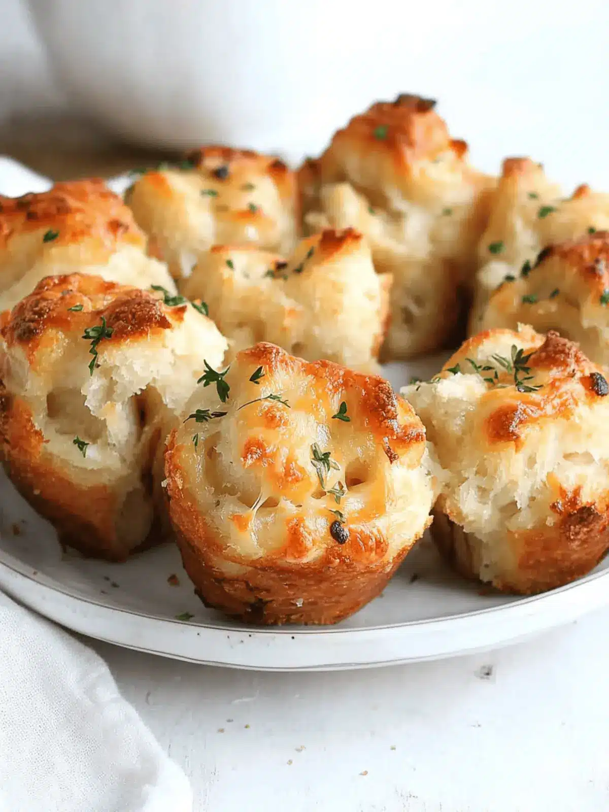 Mini Cheesy Monkey Bread Bites: A Cozy Snack Adventure 3 Mini Cheesy Monkey Bread