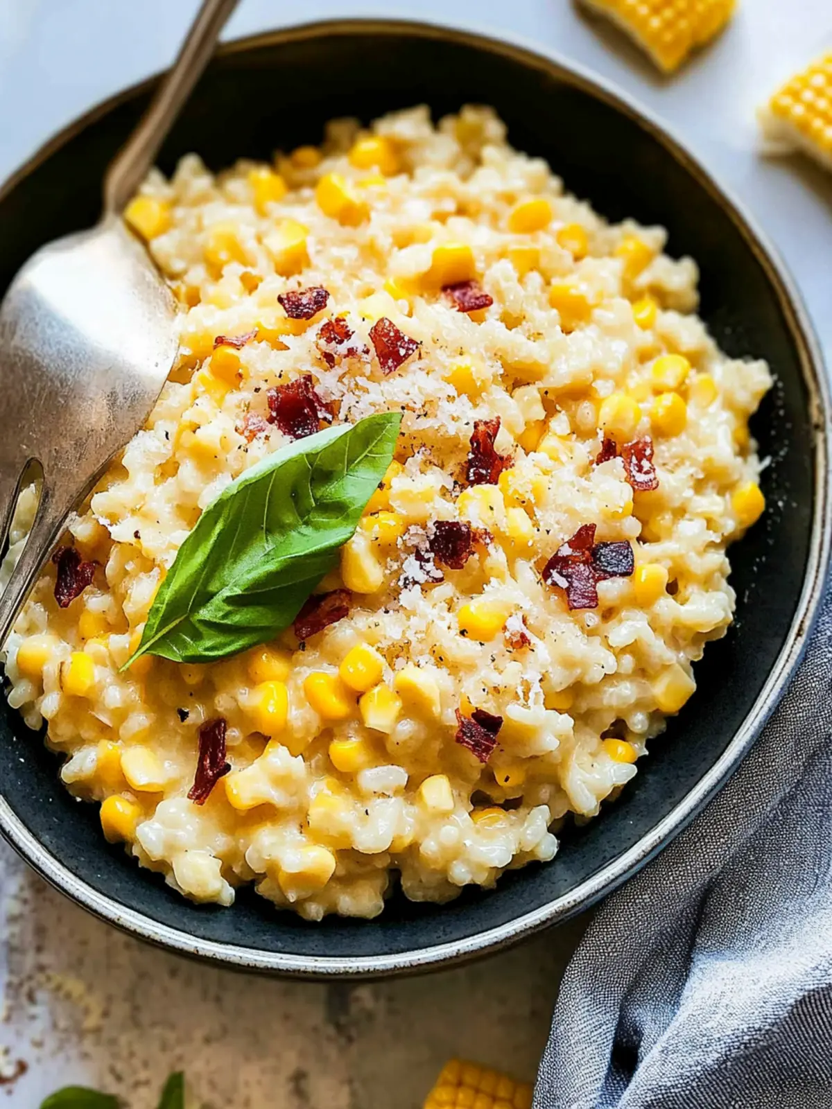 Irresistible Sweet Corn Risotto: Creamy Comfort in Every Bite 2 Sweet Corn Risotto