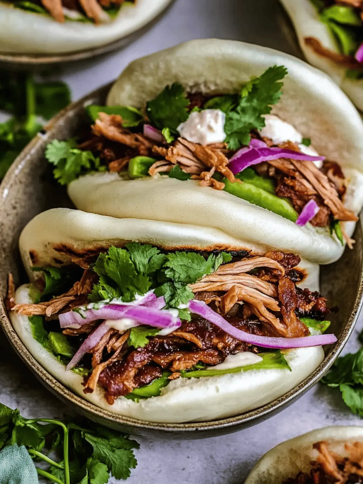 Savory Asian Pulled Pork Bao Buns You ll Love to Make at Home 4 Asian Pulled Pork Bao Buns