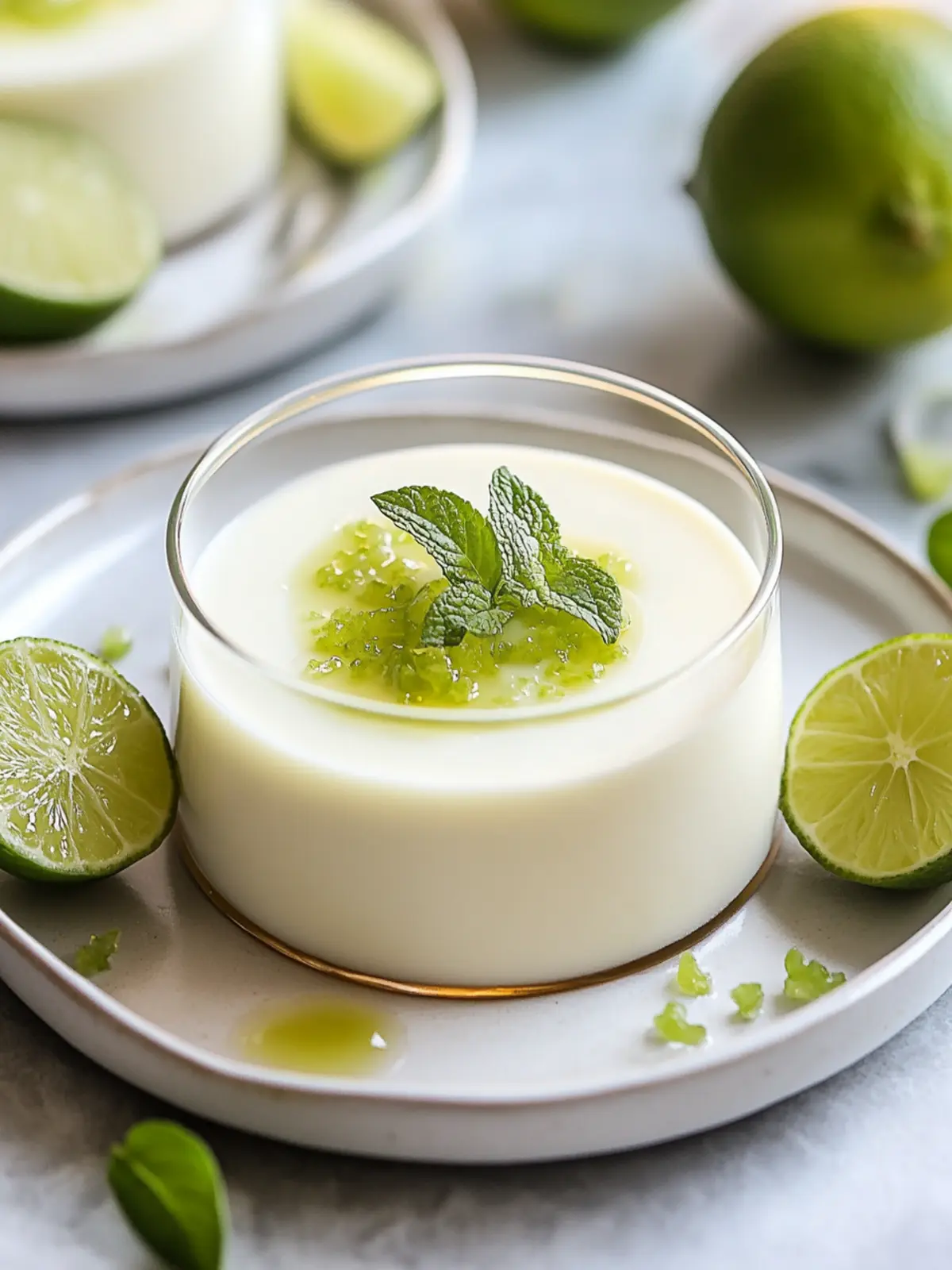 Creamy Key Lime Coconut Panna Cotta to Wow Your Guests 3 Key Lime Coconut Panna Cotta