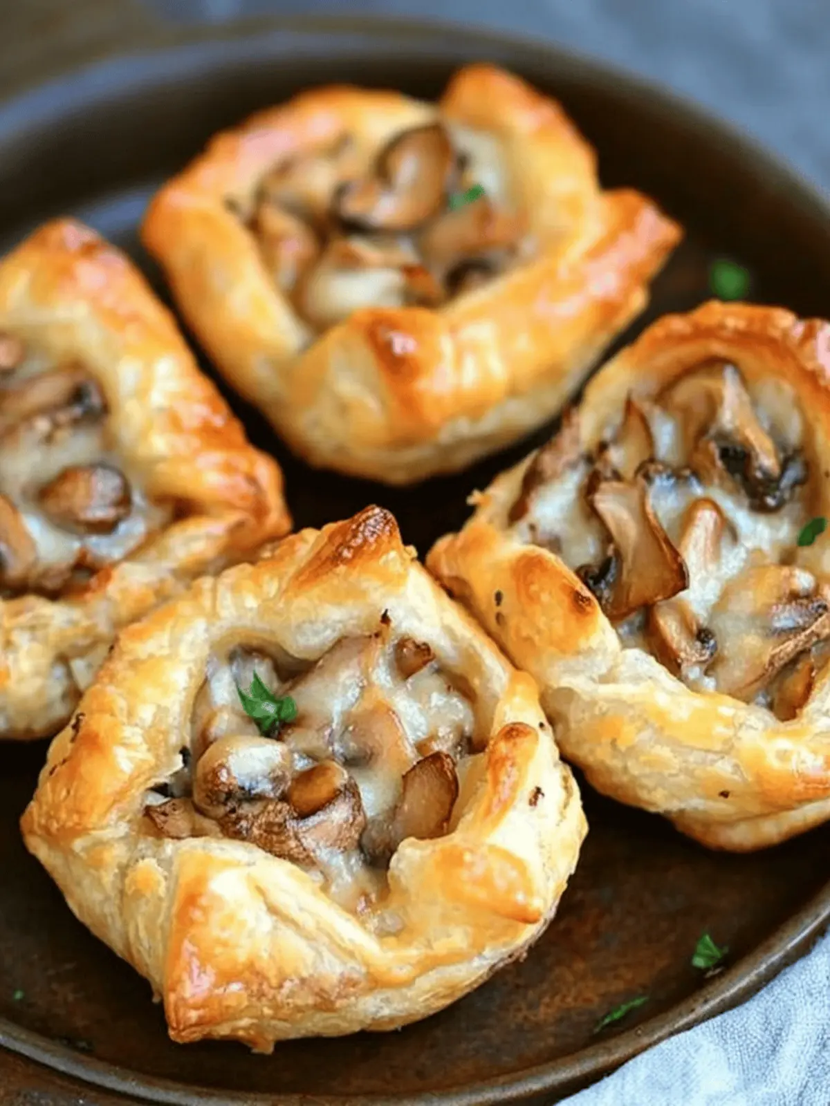 Mouthwatering Mushroom Cheese Puff Bites You ll Love 3 Mushroom Cheese Puff Bites