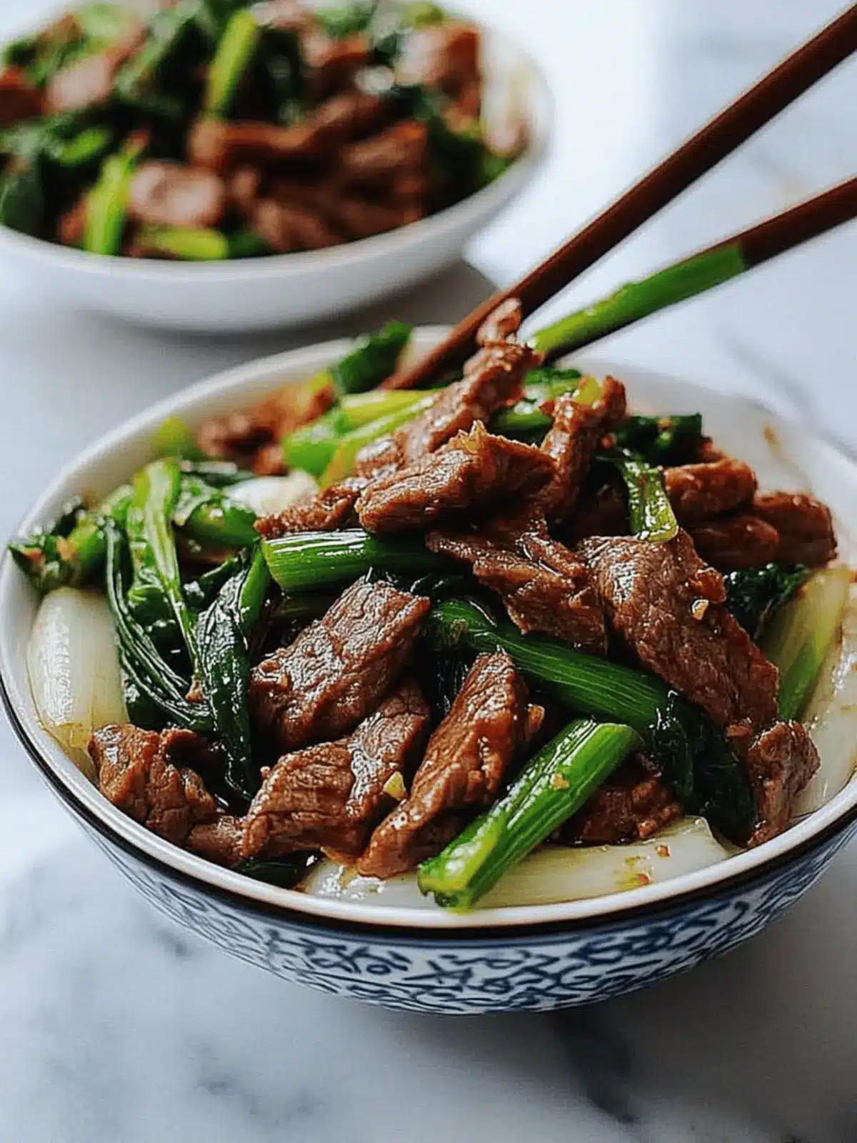 Savory Scallion Beef Stir-fry for Quick Weeknight Dinners 4 Scallion Beef Stir-fry