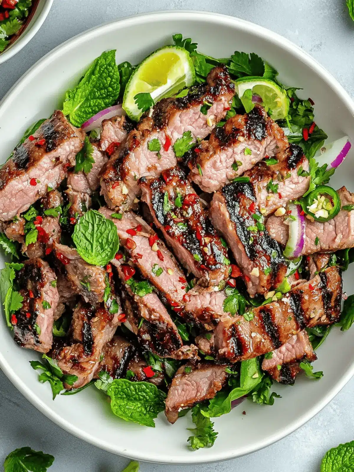 Zesty Grilled Thai Pork Salad You ll Crave Every Night 2 Grilled Thai Pork Salad