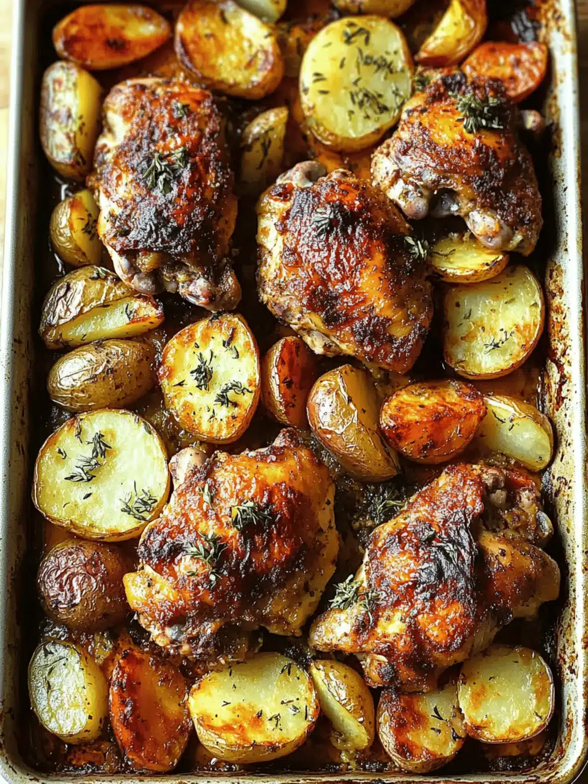 Lebanese Baked Chicken with Potatoes for Easy Family Dinners 3 Lebanese Baked Chicken with Potatoes