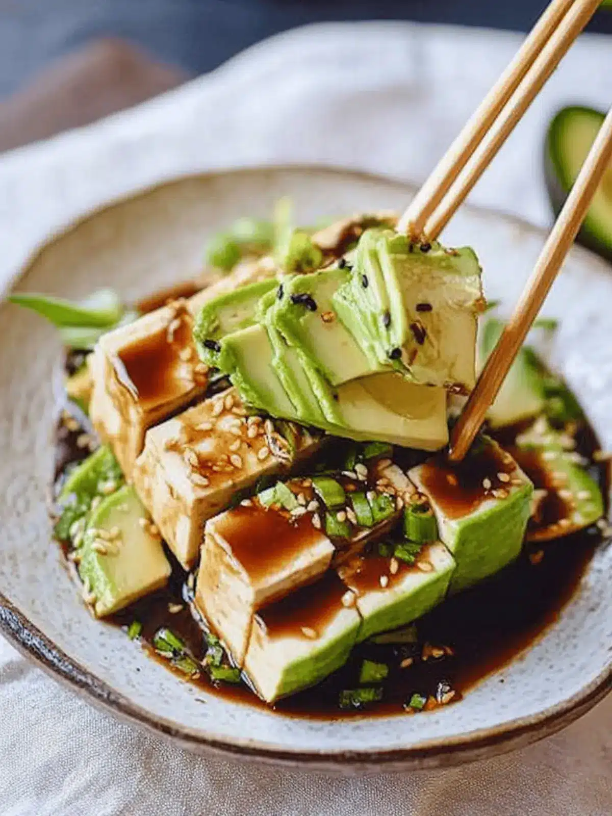 Tofu Avocado Salad: A Refreshing No-Cook Delight You ll Love 2 Tofu Avocado Salad