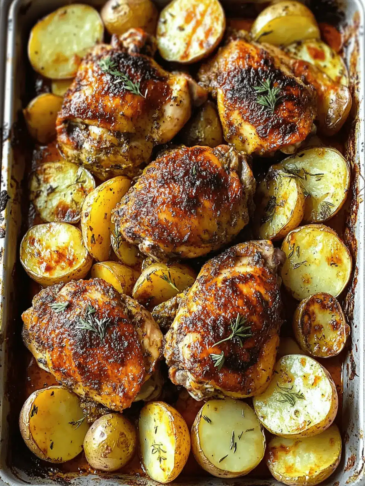 Lebanese Baked Chicken with Potatoes for Easy Family Dinners 2 Lebanese Baked Chicken with Potatoes