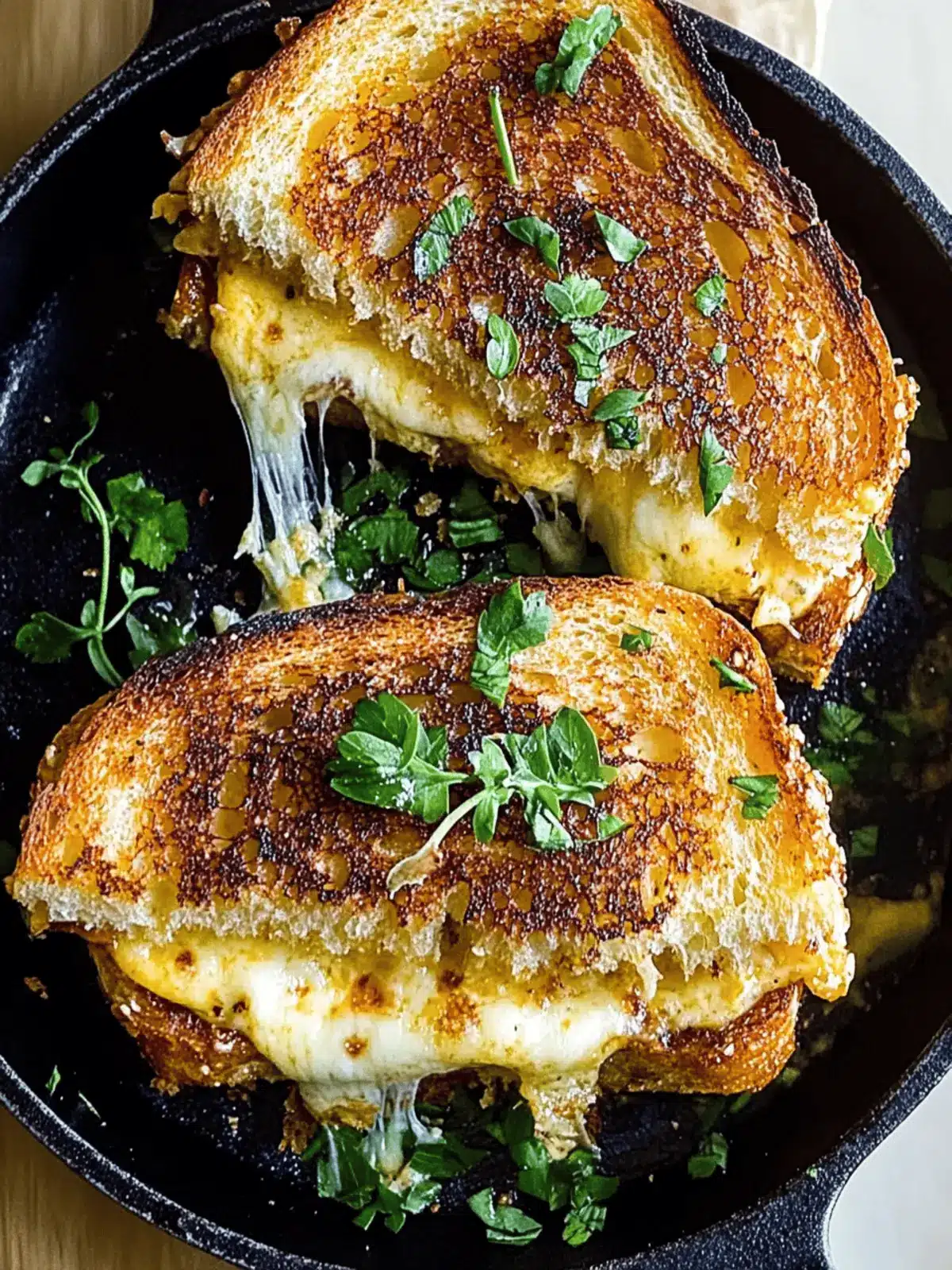 Garlic Bread Grilled Cheese That Elevates Your Lunchtime Game 4 Garlic Bread Grilled Cheese