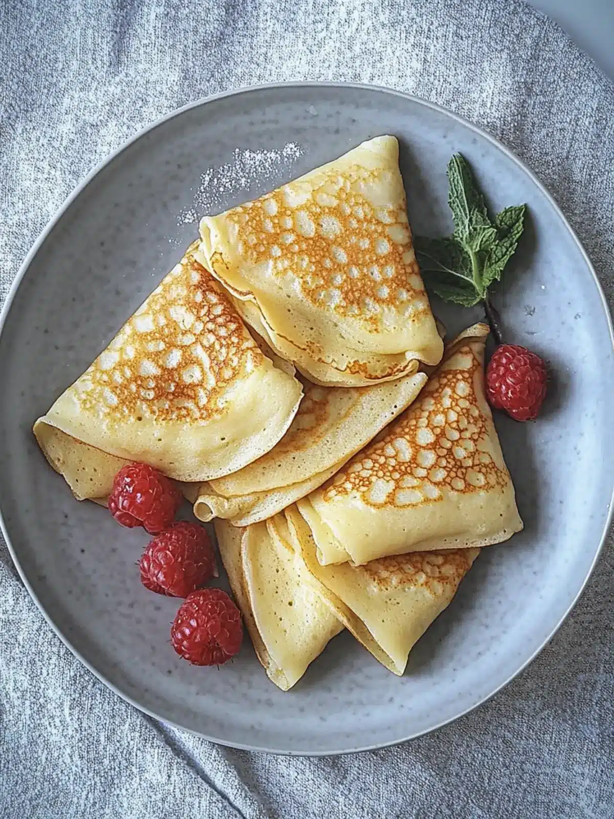 Gluten Free Crepes Made Easy: Sweet or Savory Perfection 2 Gluten Free Crepes