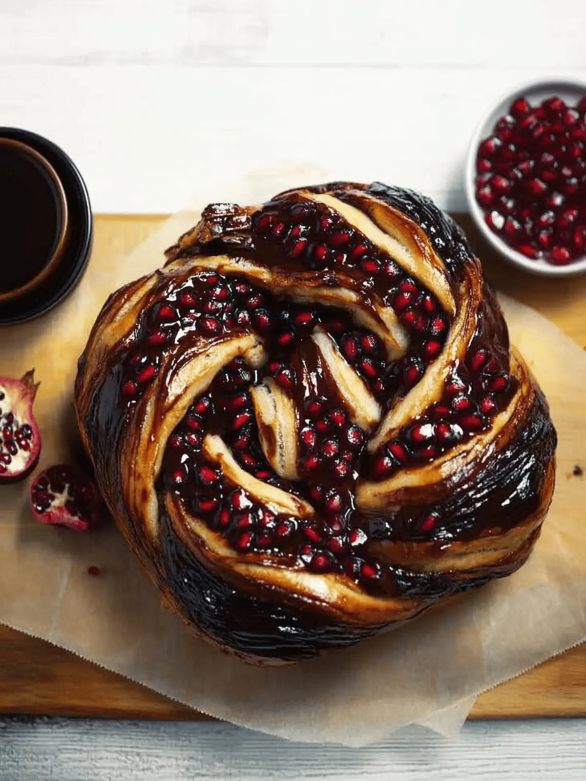 Chocolate Babka with Pomegranate: A Festive Twist You ll Love 2 Chocolate Babka With Pomegranate