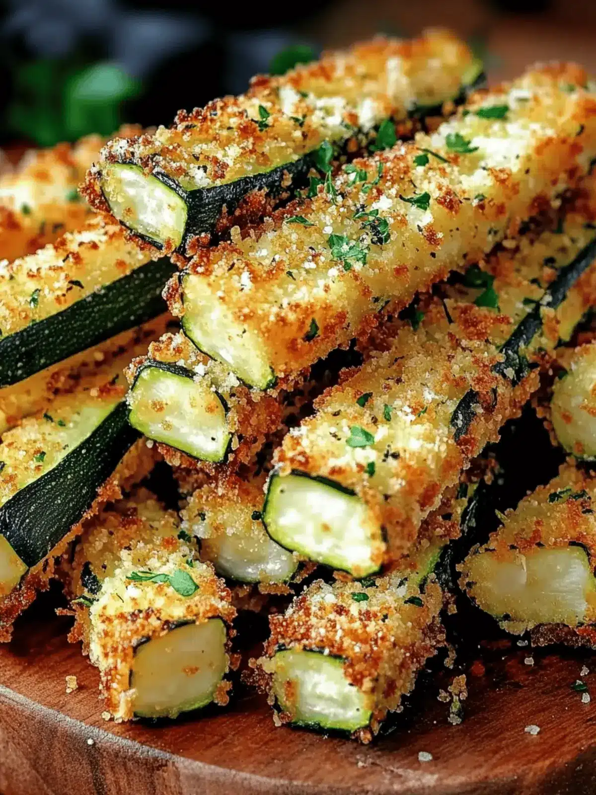 Crispy Zesty Baked Zucchini Sticks You Can t Resist 4 Zesty Baked Zucchini Sticks