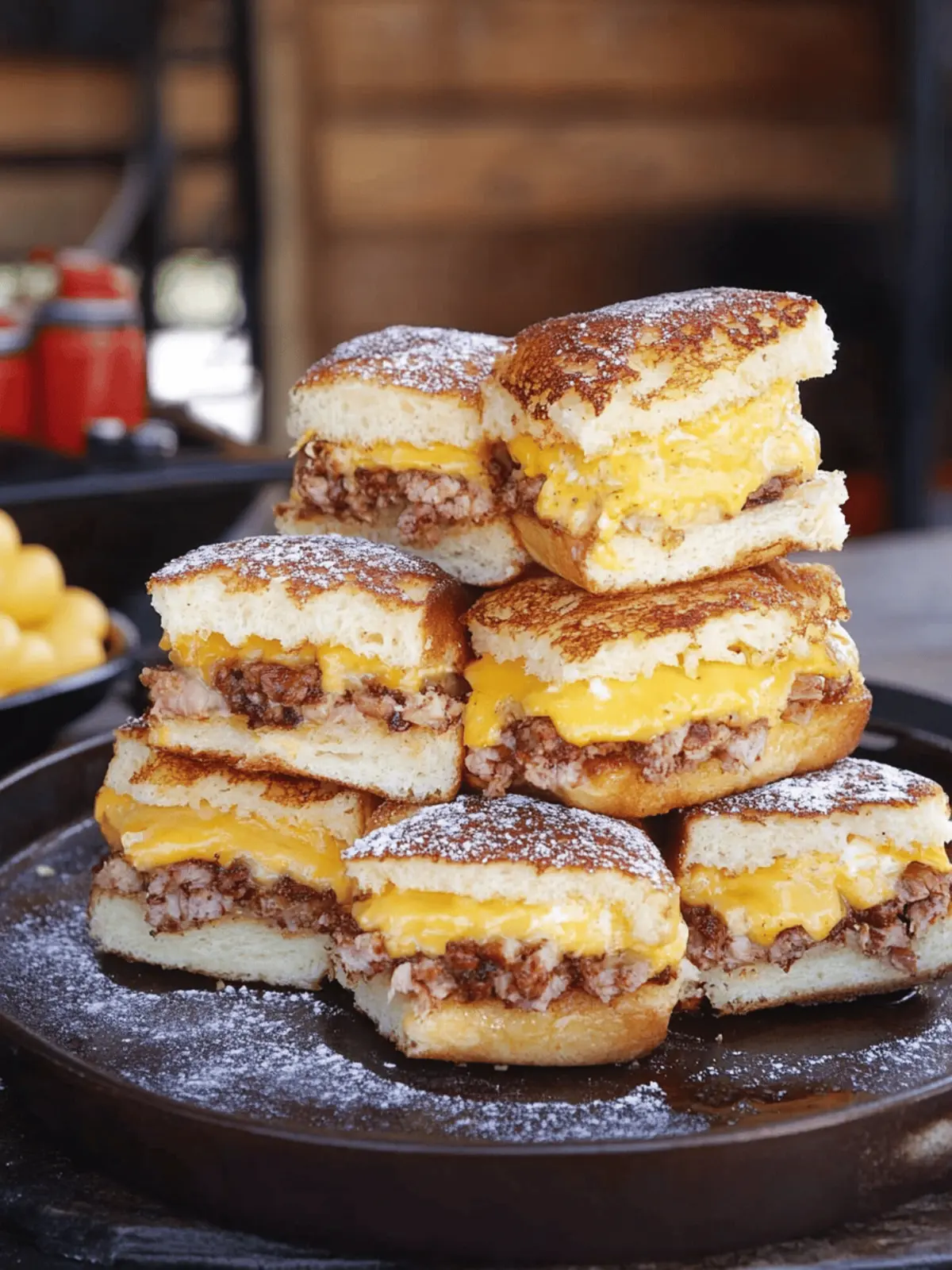 French Toast Breakfast Sliders for a Perfect Morning Treat 4 French Toast Breakfast Sliders
