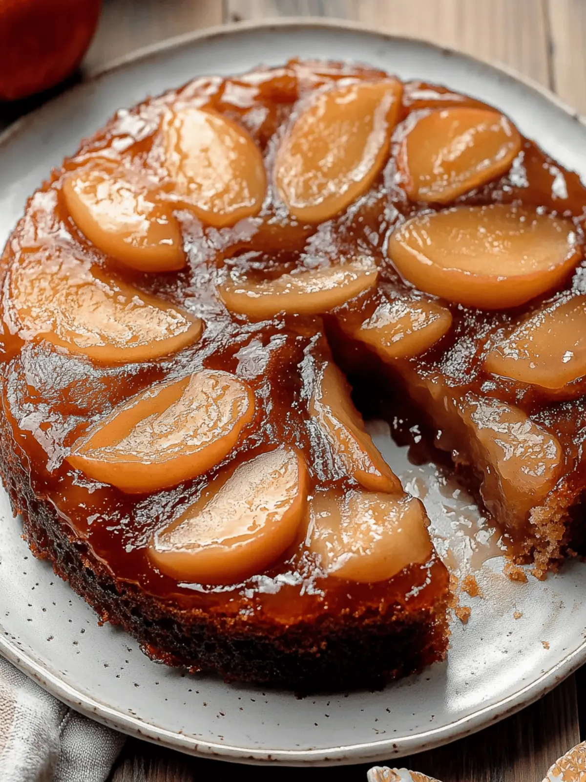 Decadent Apple Upside Down Cake That's Vegan-Friendly 4 Apple Upside Down Cake