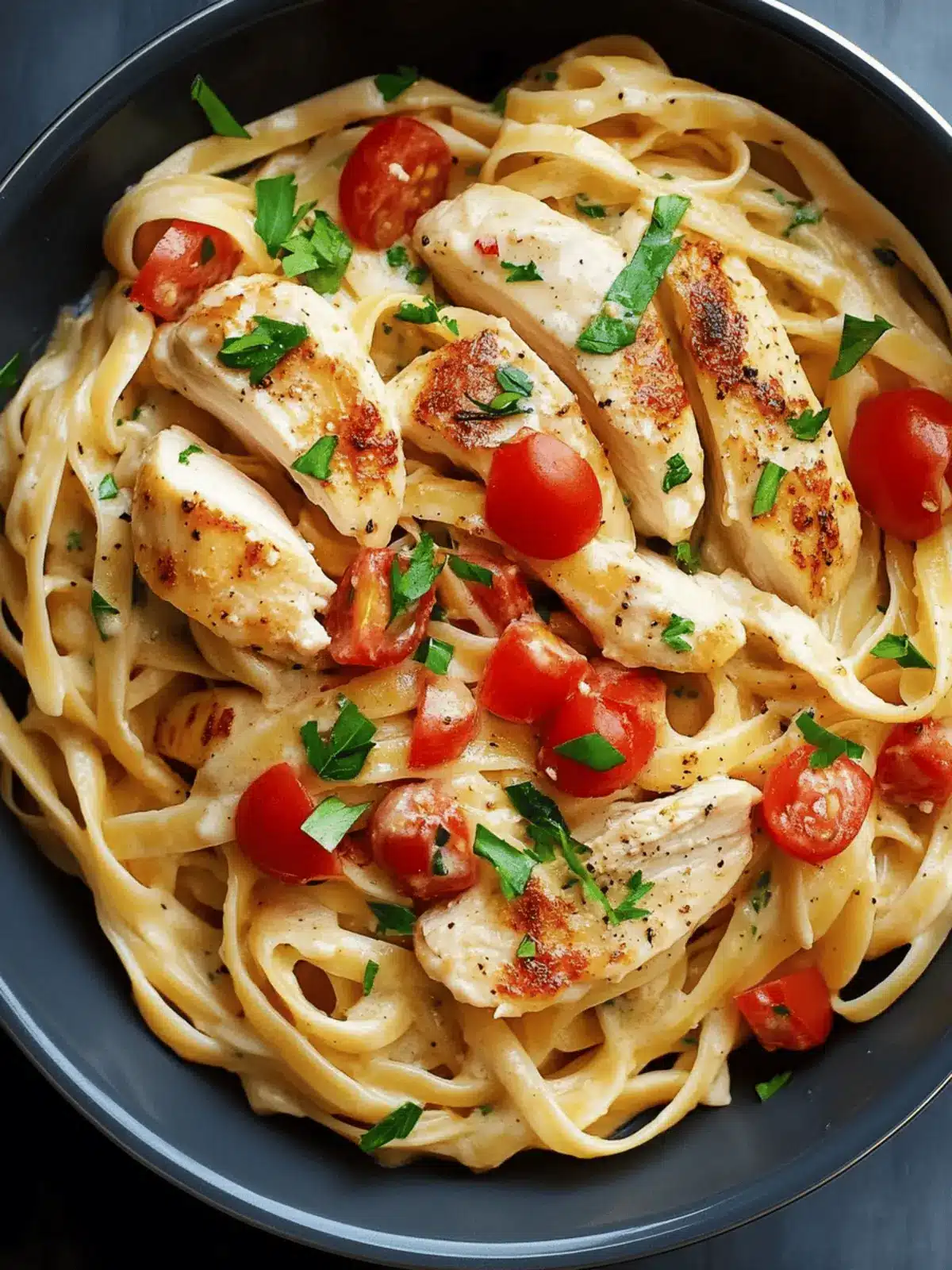 Creamy Chicken Pasta for a Luxuriously Quick Dinner Delight 3 Creamy Chicken Pasta