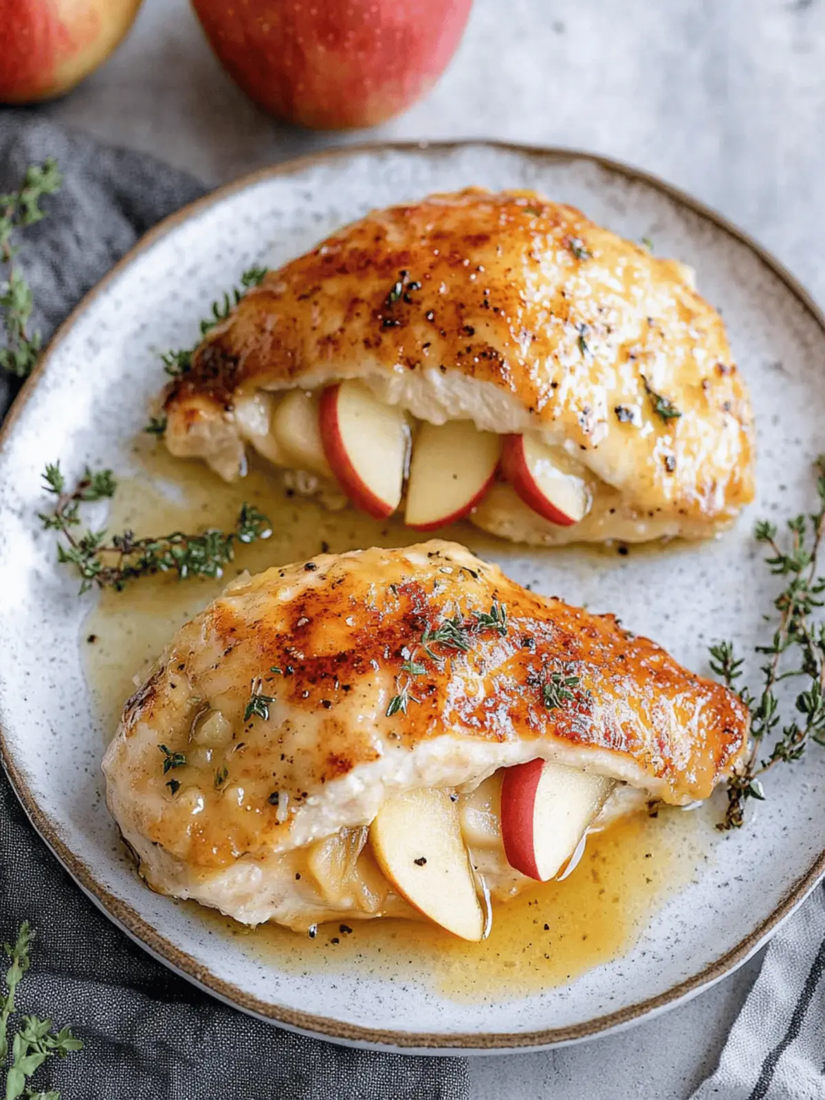 Apple and Brie Stuffed Chicken Breast: A Gourmet Delight at Home 2 Apple and Brie Stuffed Chicken Breast
