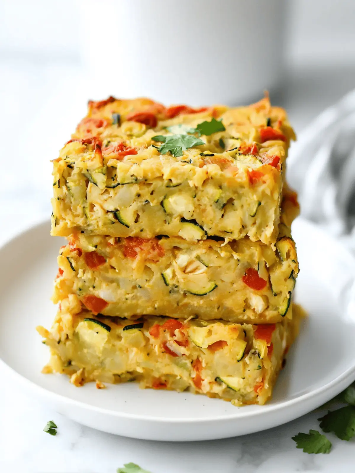 Savory Vegan Zucchini Slice: A Delightful Easy Bake 3 Vegan Zucchini Slice