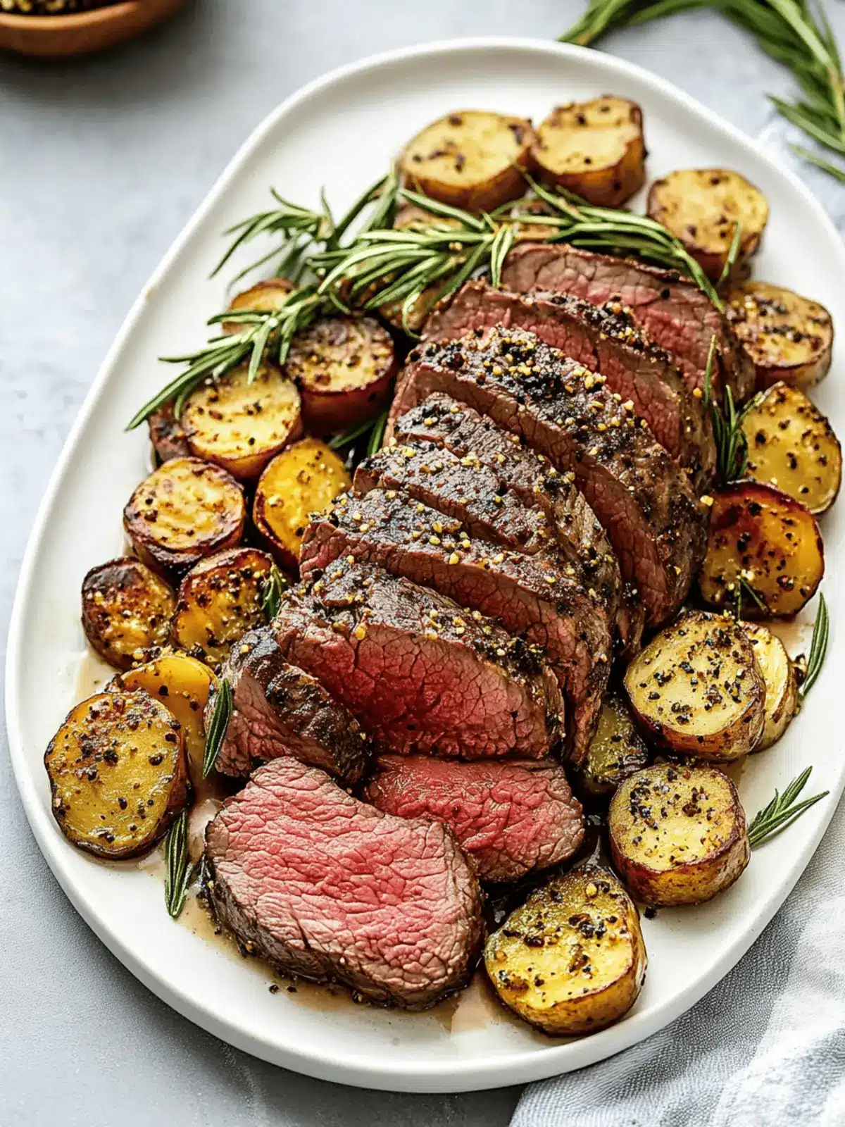 Savory Beef Tenderloin with Garlic and Rosemary Magic 4 Beef Tenderloin