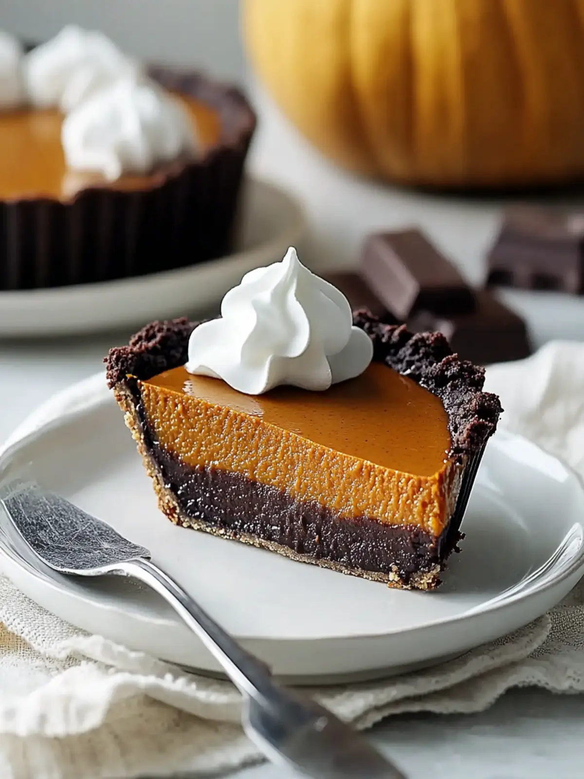 Indulge in Amazing Dark Chocolate Pumpkin Tart Bliss 3 Amazing Dark Chocolate Pumpkin Tart