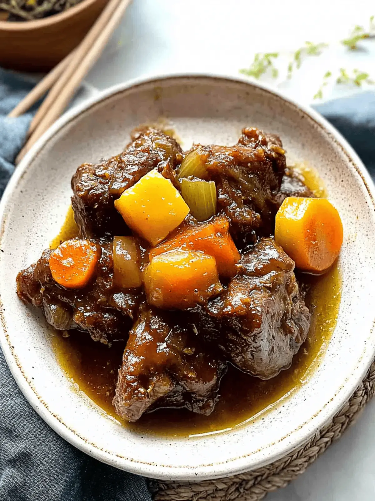 Tender Chinese Braised Oxtail That Melts in Your Mouth 2 Chinese Braised Oxtail