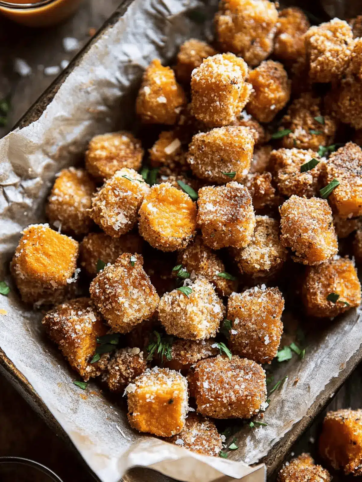 Crispy Sweet Potato Parmesan Tater Tots You'll Crave Daily 4 Sweet Potato Parmesan Tater Tots