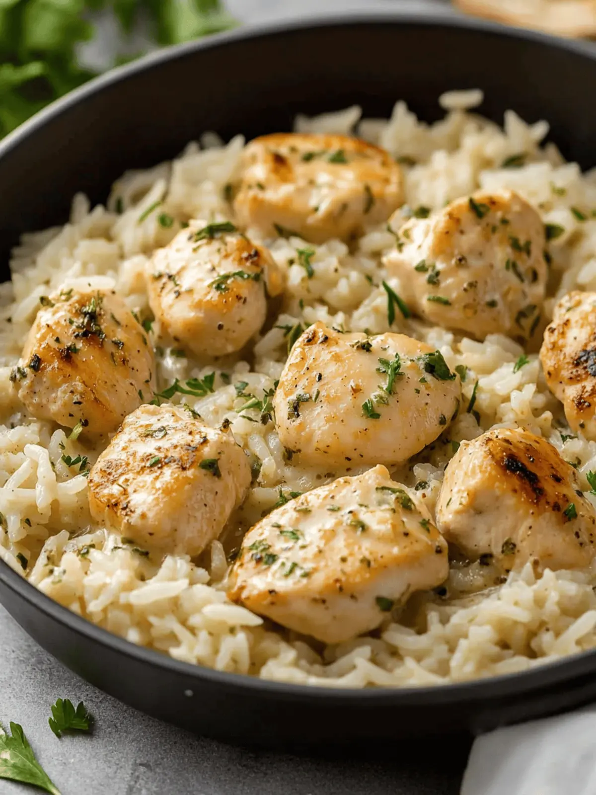 Creamy Herb Chicken & Basmati Rice: Your Cozy Weeknight Dinner 4 Creamy Herb Chicken & Basmati Rice