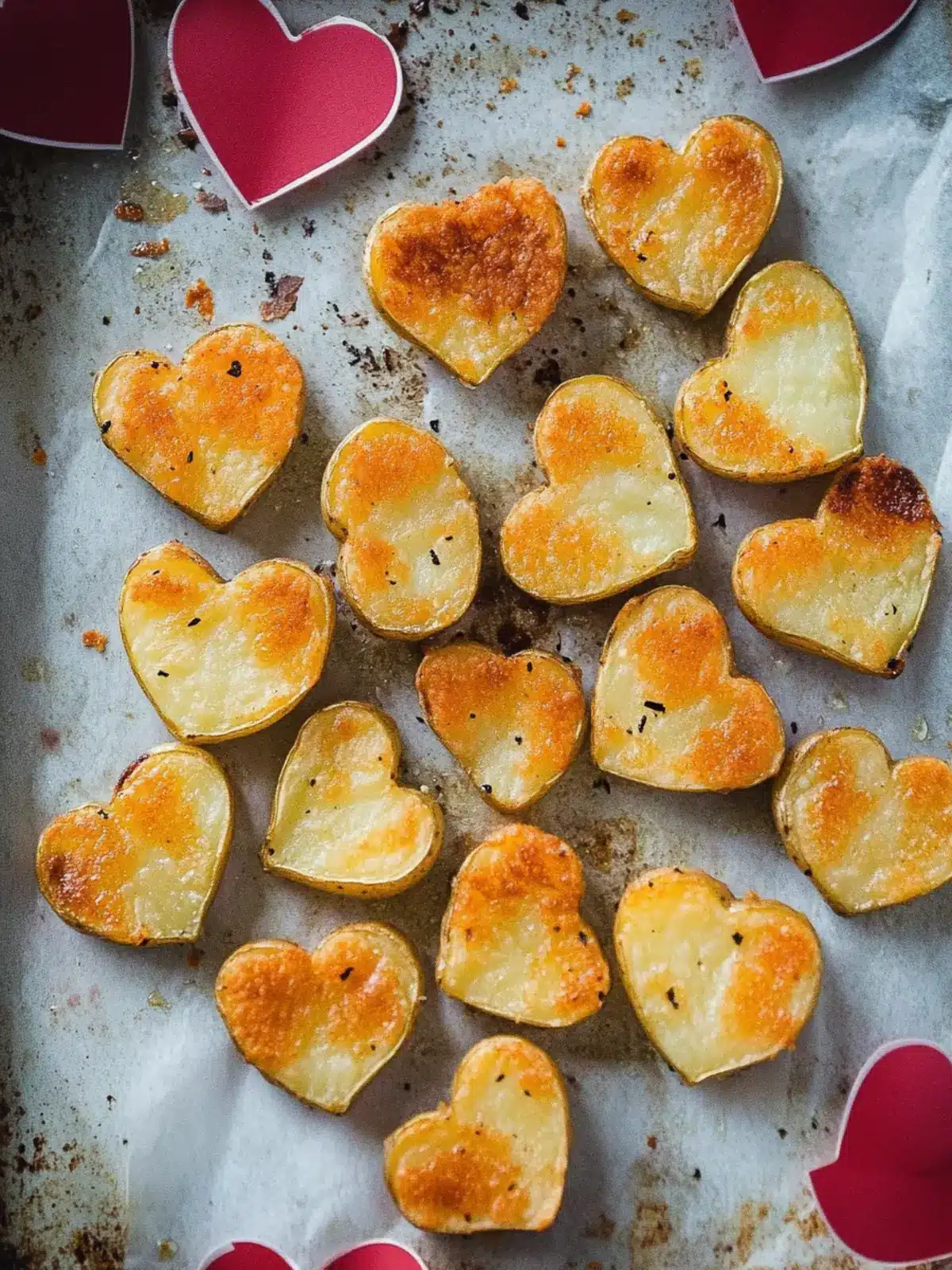 Valentine's Day Roasted Potato Hearts: Love at First Bite 2 Valentine's Day Roasted Potato Hearts
