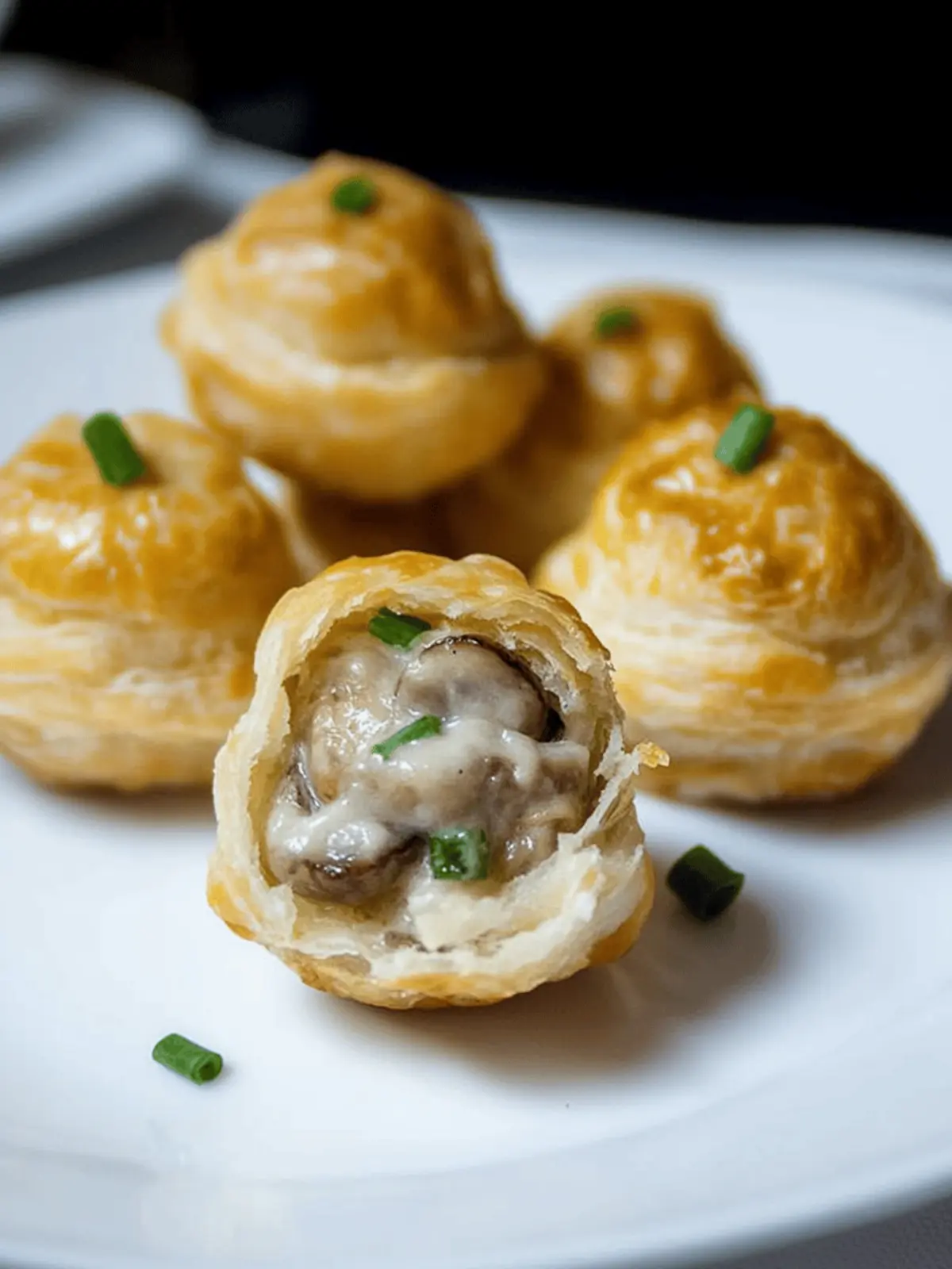 Mouthwatering Mushroom Cheese Puffs You Can't Resist 4 Mouthwatering Mushroom Cheese Puffs You Can't Resist