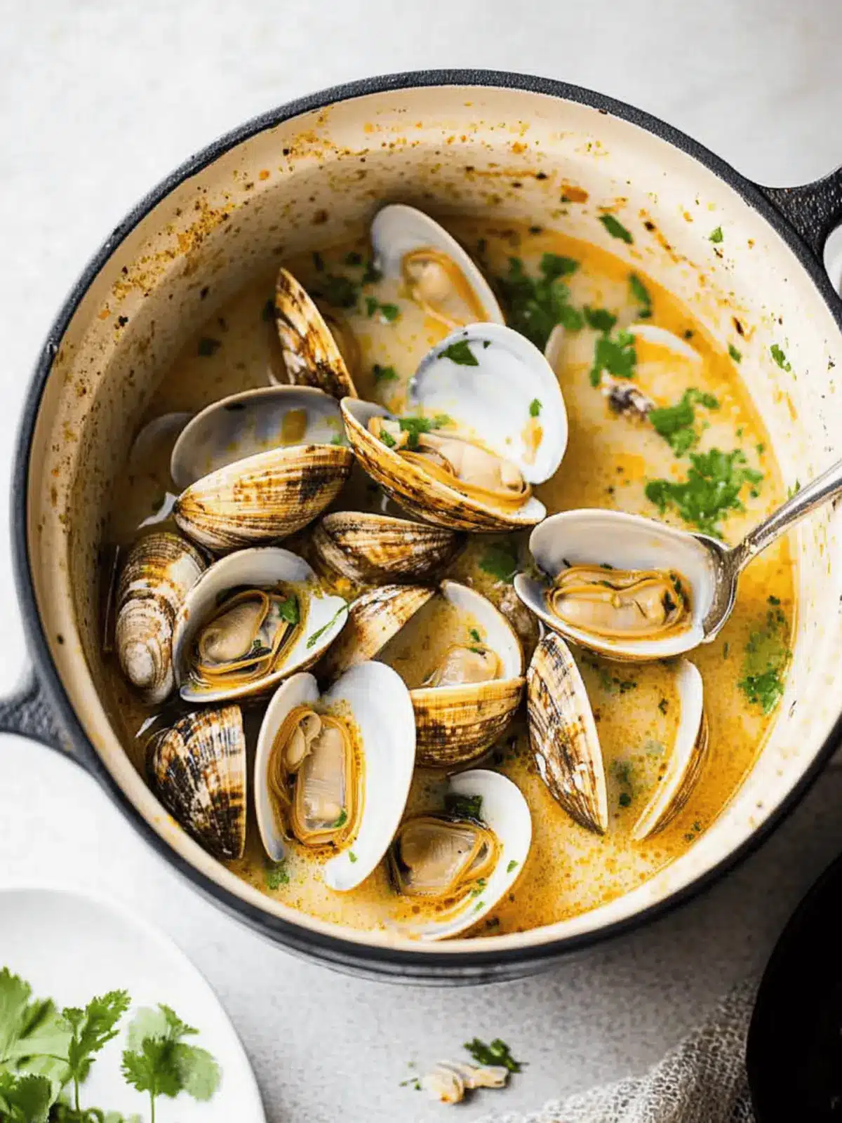 Coconut Broth Clams with Lemongrass: Your Quick Flavor Fix 2 Coconut Broth Clams with Lemongrass