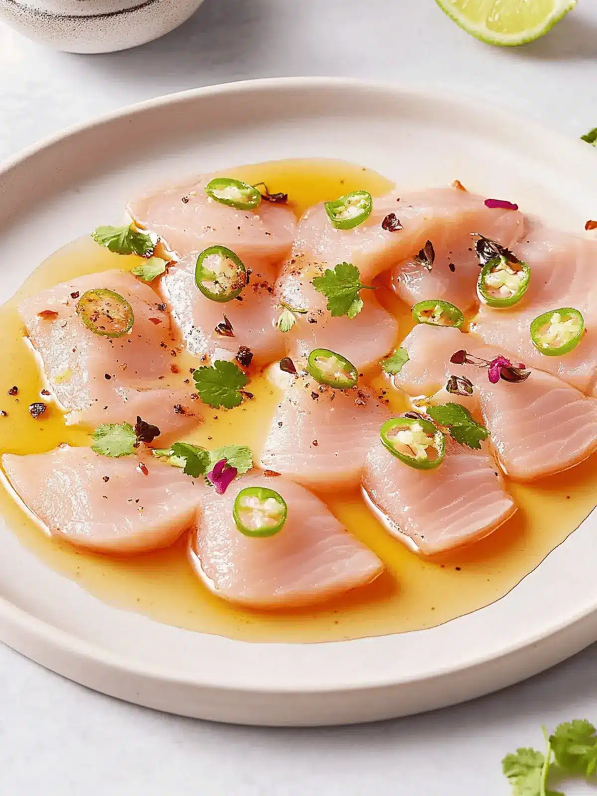 Hamachi Crudo Recipe with Quick Pickles That Wows Every Bite 2 Hamachi Crudo
