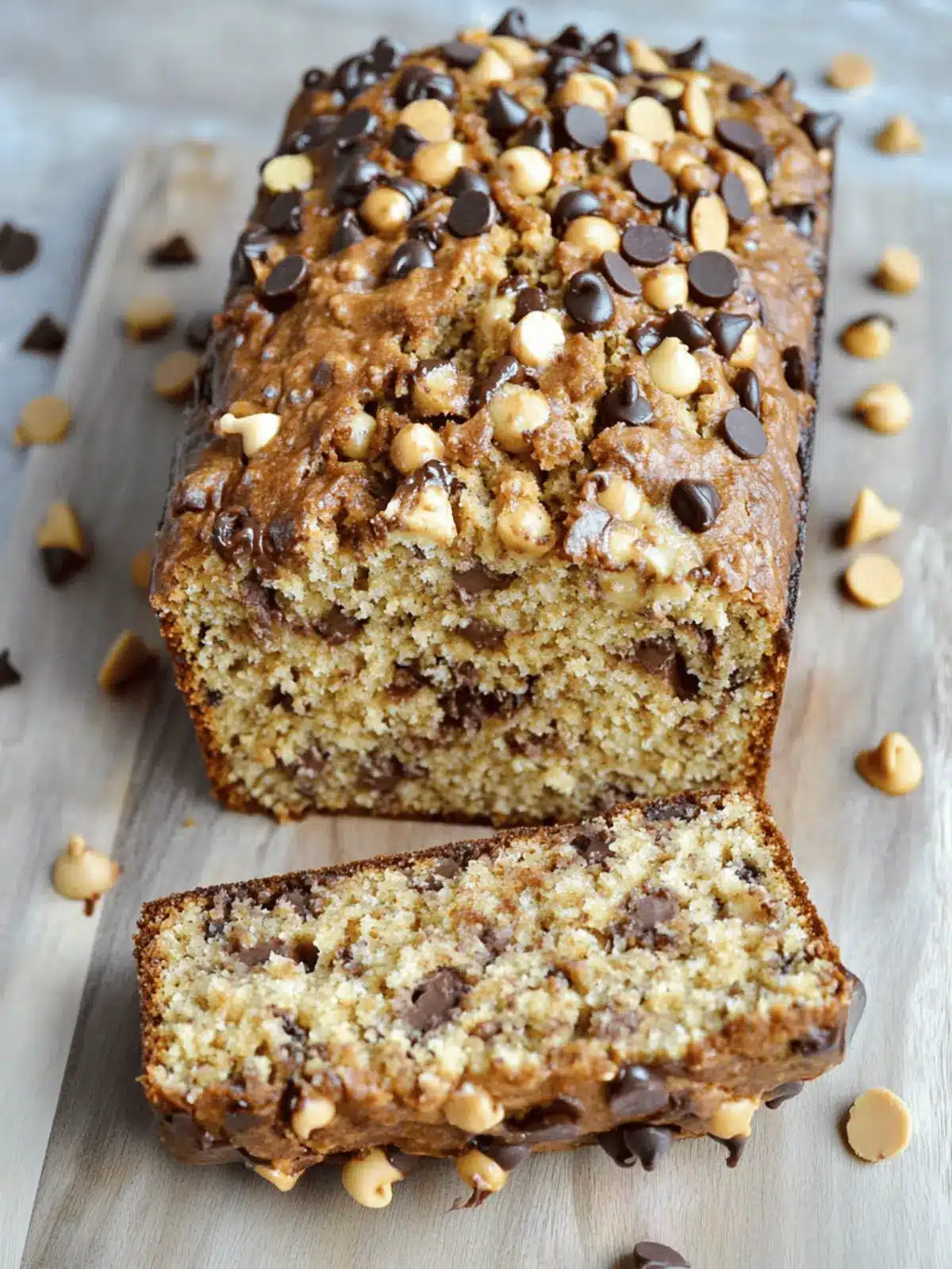 Mouthwatering Chocolate Chip Peanut Butter Oatmeal Banana Bread 2 Chocolate Chip Peanut Butter Oatmeal Banana Bread