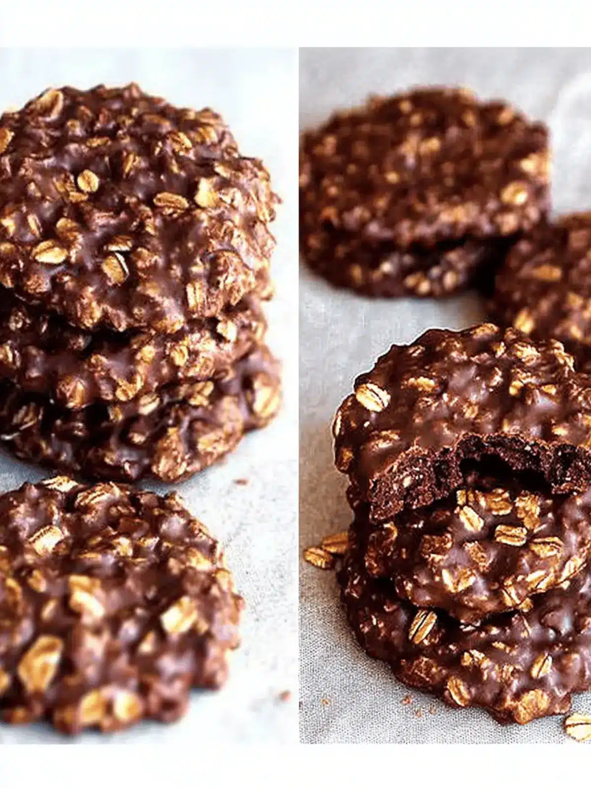 Irresistible No Bake Chocolate Oatmeal Cookies in 5 Minutes 3 No Bake Chocolate Oatmeal Cookies
