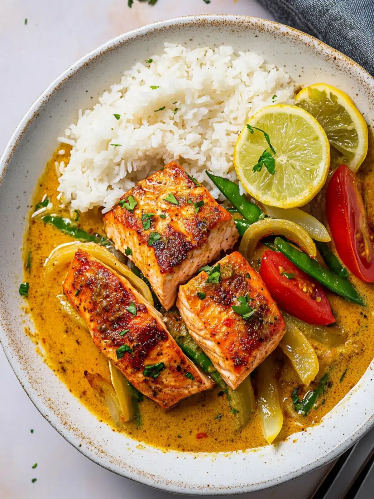 Caribbean-Style Coconut Curry Salmon That's Pure Bliss 2 Caribbean-Style Coconut Curry Salmon