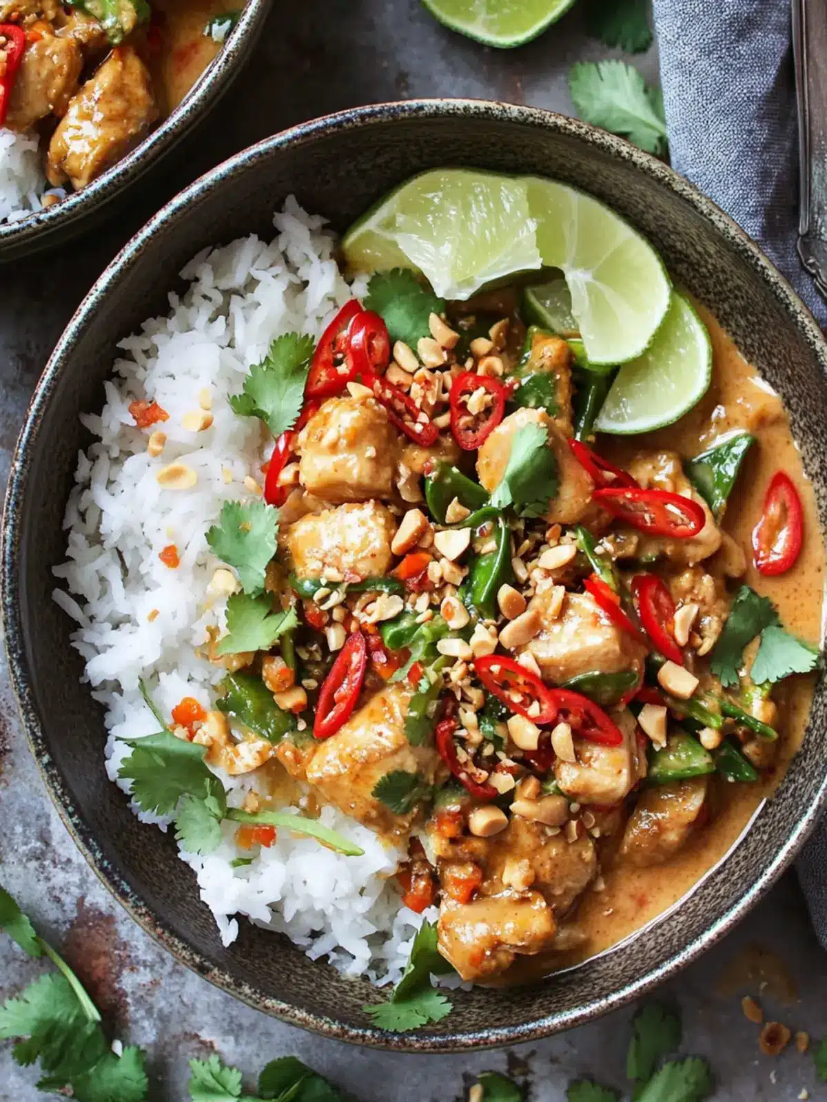 Irresistible Spicy Thai Peanut Chicken Ready in 30 Minutes 3 Spicy Thai Peanut Chicken