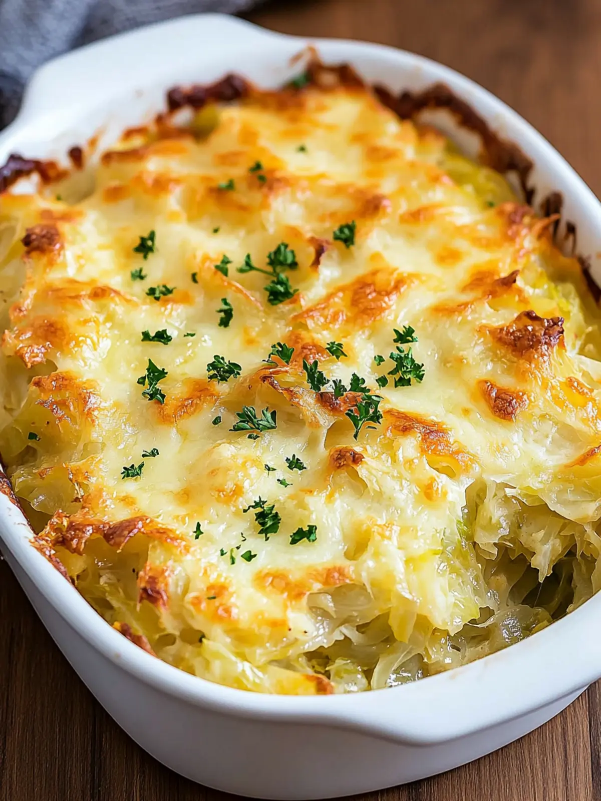 Cheesy Cabbage Casserole: Comfort Food You'll Love 2 Cheesy Cabbage Casserole