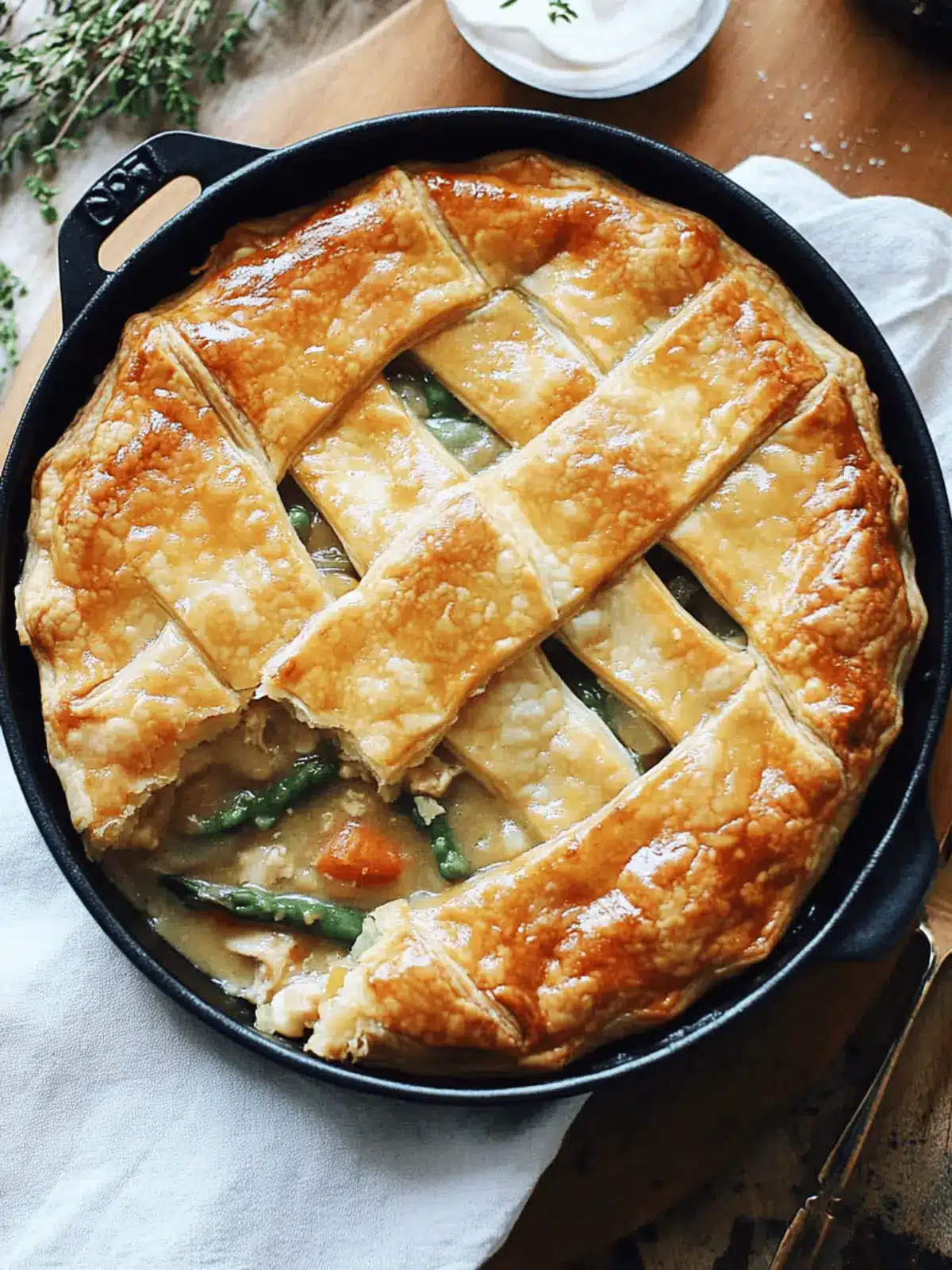 Elevate Dinner with French-Inspired Chicken Pot Pie Magic 3 French-Inspired Chicken Pot Pie