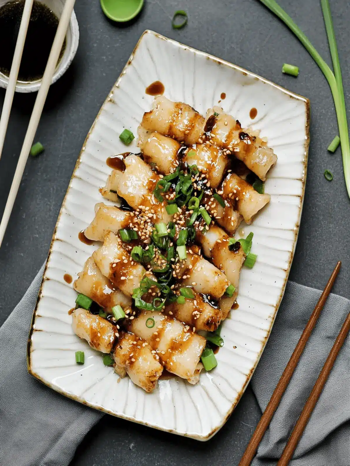 Irresistible Pan Seared Cheung Fun Noodle Rolls You ll Love 4 Pan Seared Cheung Fun Noodle Rolls