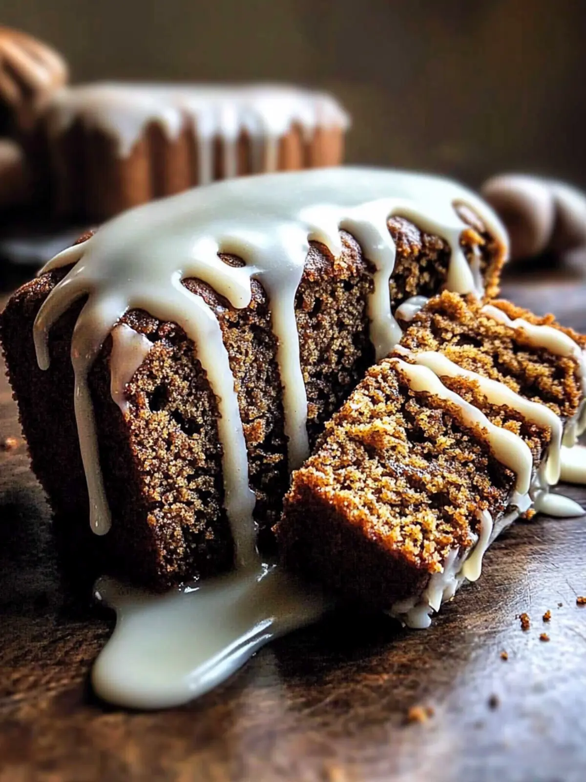 Spiced Gingerbread with Heavenly Glaze for Cozy Nights 4 Spiced Gingerbread with Heavenly Glaze