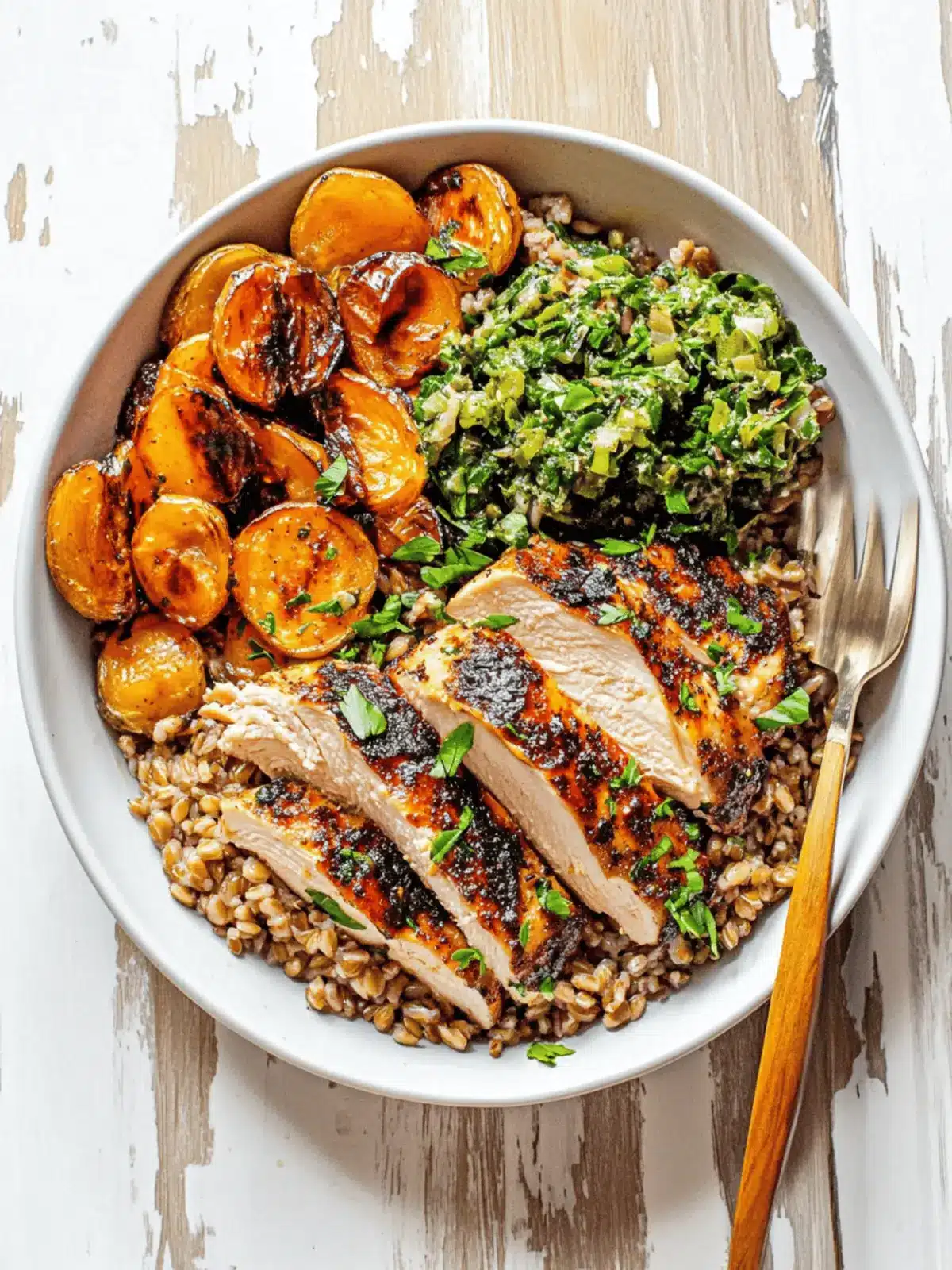 Delicious Roasted Chicken Farro Protein Bowls for Every Craving 2 Roasted Chicken Farro Protein Bowls