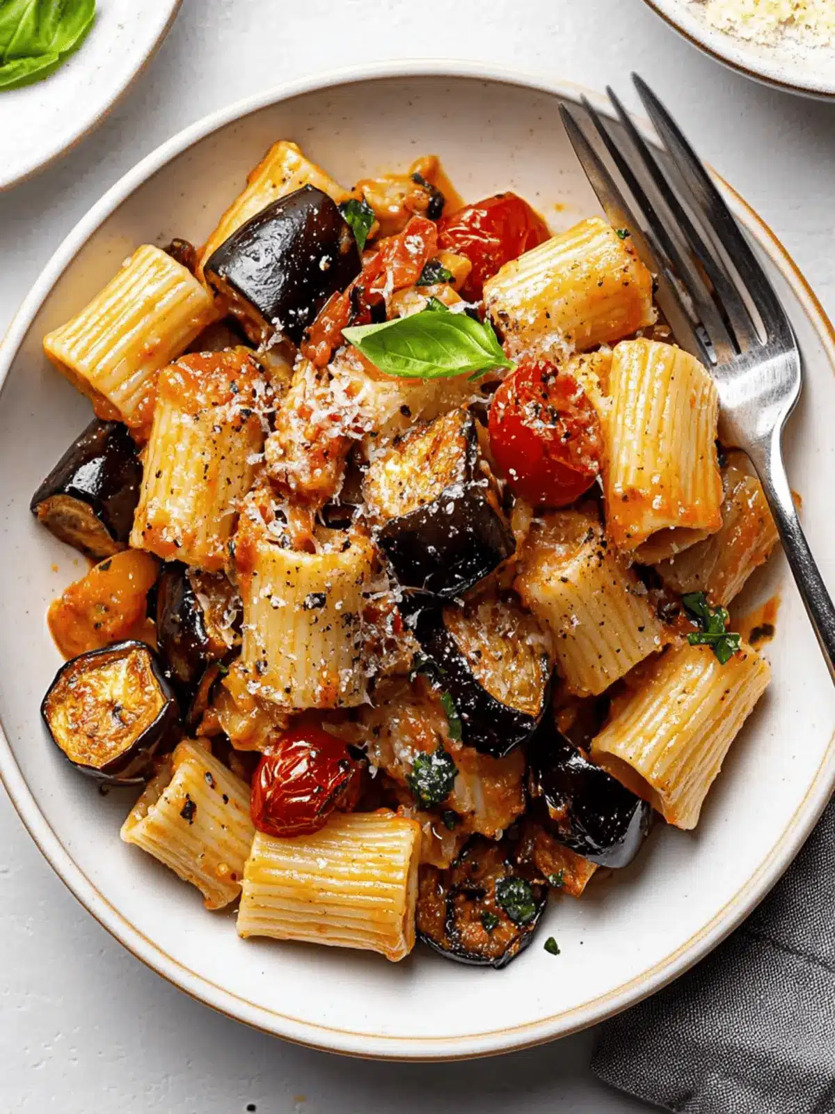 Delicious Roasted Eggplant Pasta for a Summer Feast 4 Roasted Eggplant Pasta