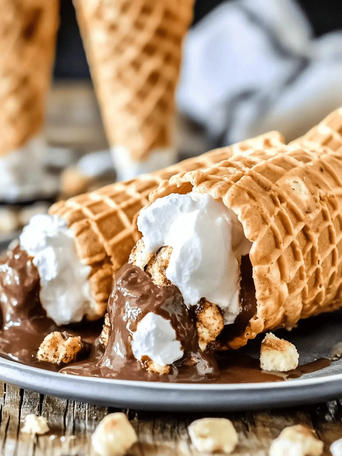 Gluten-Free Campfire S mores Cones for Sweet Nostalgic Nights 3 Gluten-Free Campfire S mores Cones
