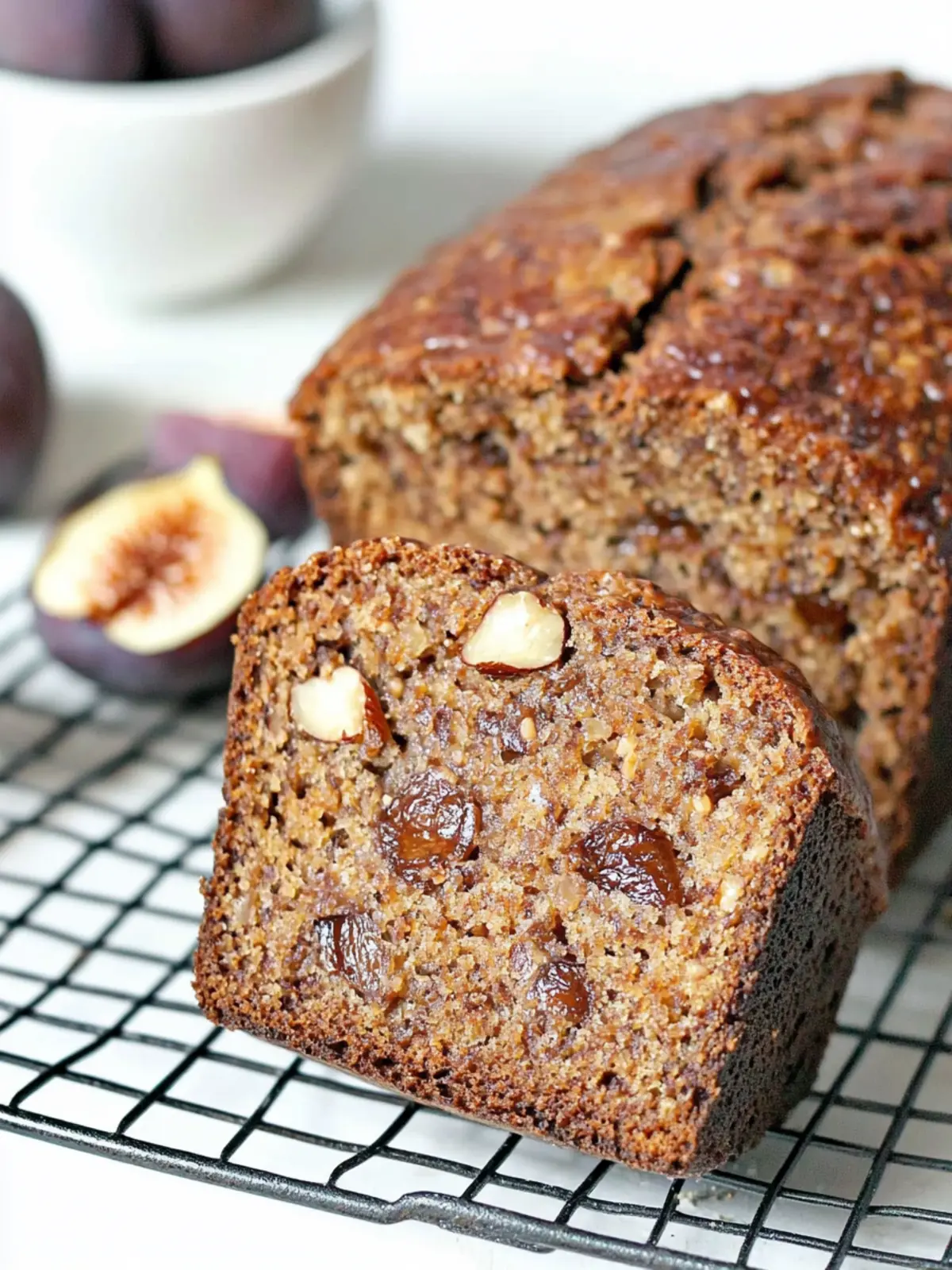 Irresistible Fig & Date Nut Bread: A Taste of Home Delight 4 Fig & Date Nut Bread