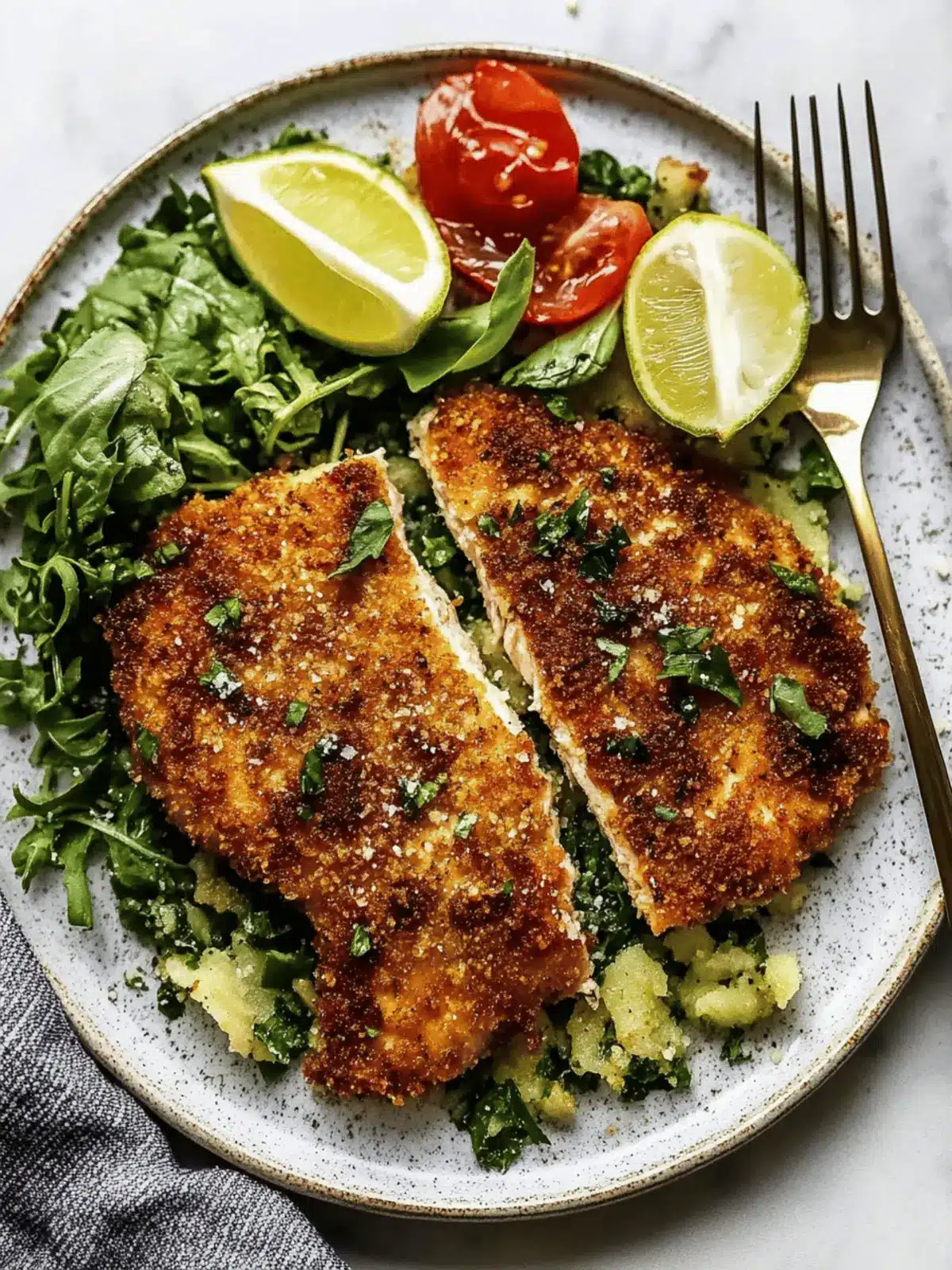 Crispy Parmesan Crusted Chicken: A Fast Flavor Explosion 4 Crispy Parmesan Crusted Chicken
