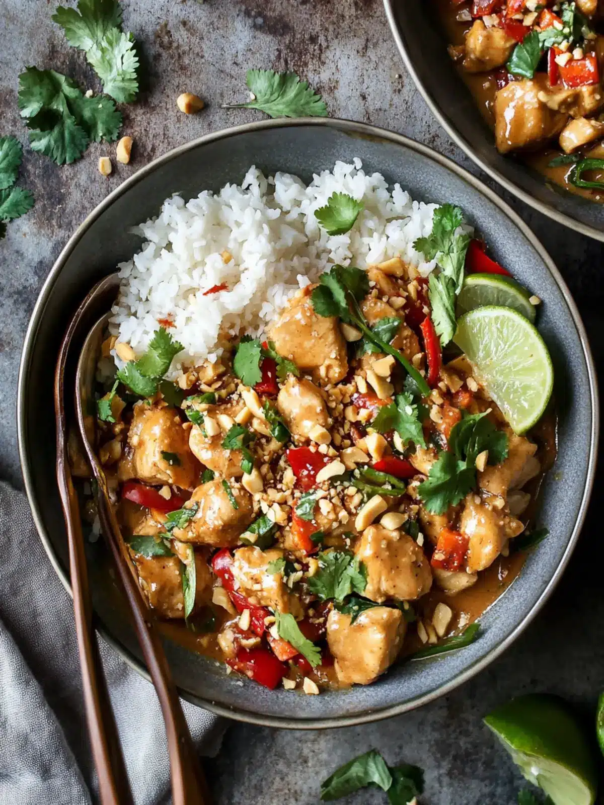 Irresistible Spicy Thai Peanut Chicken Ready in 30 Minutes 4 Spicy Thai Peanut Chicken