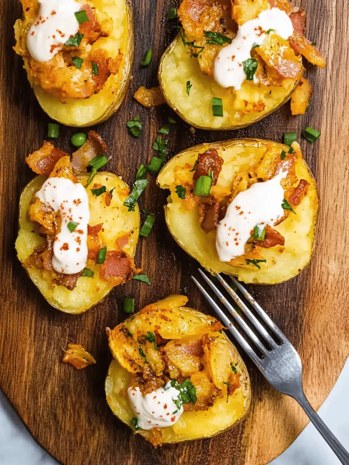 Blackstone Loaded Smashed Potatoes: The Ultimate Comfort Dish 3 Blackstone Loaded Smashed Potatoes