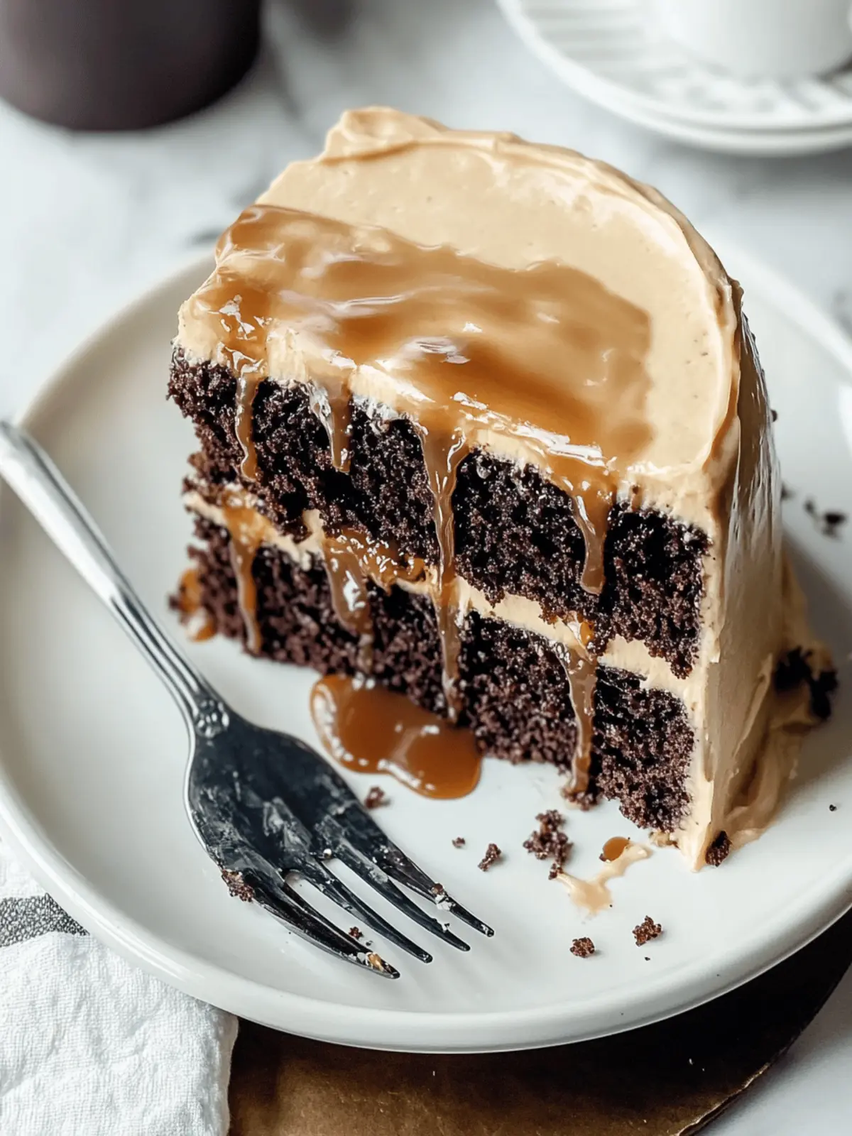 Decadent Salted Caramel Chocolate Espresso Cake Awaits You 3 Salted Caramel Chocolate Espresso Cake